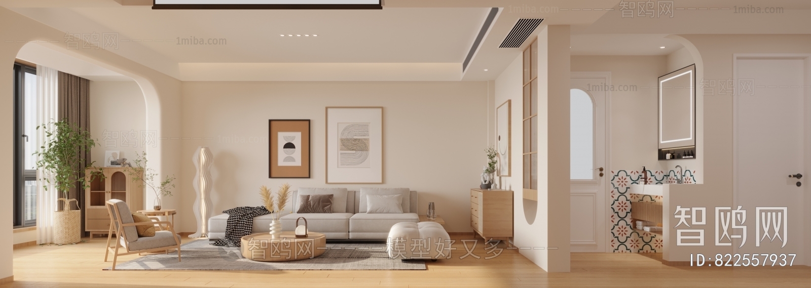 Nordic Style A Living Room