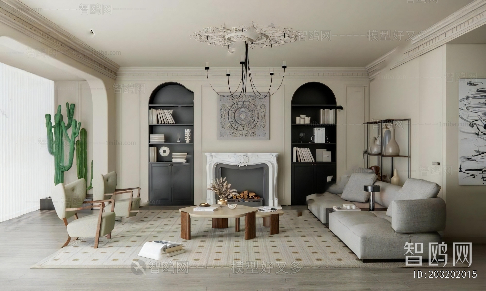 French Style A Living Room