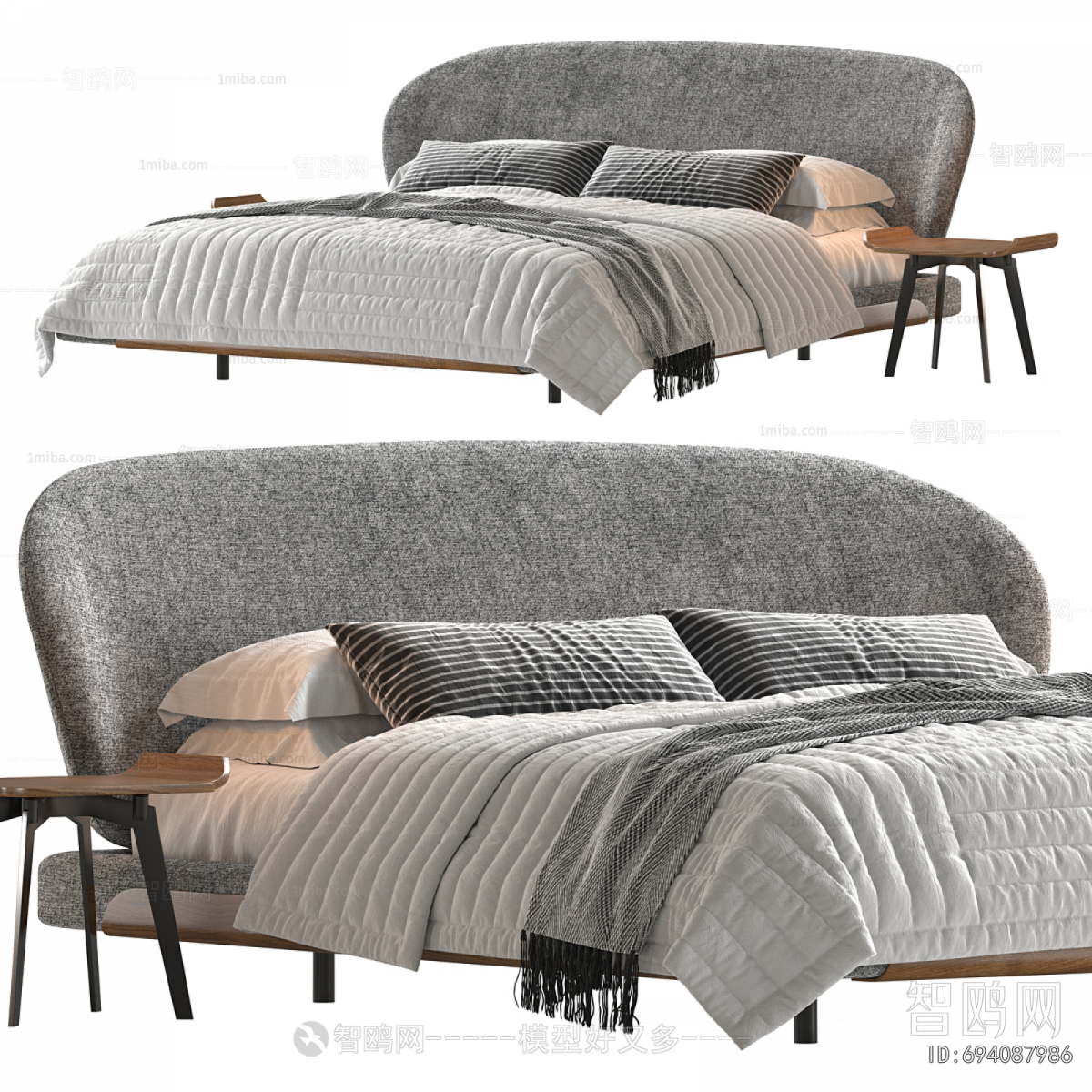 Modern Double Bed