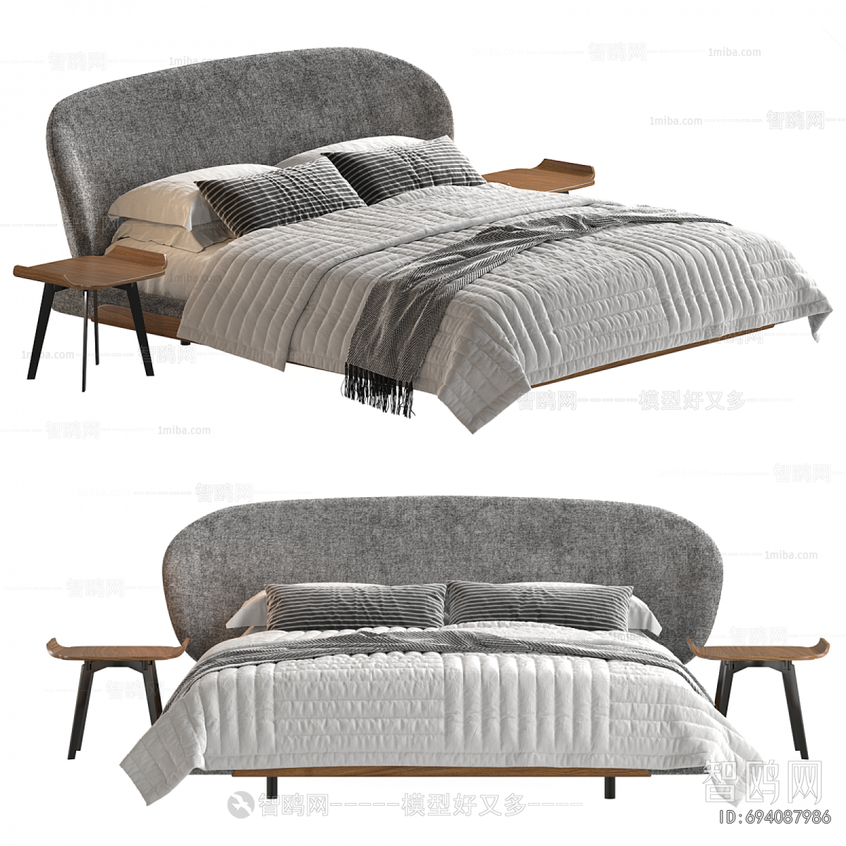 Modern Double Bed