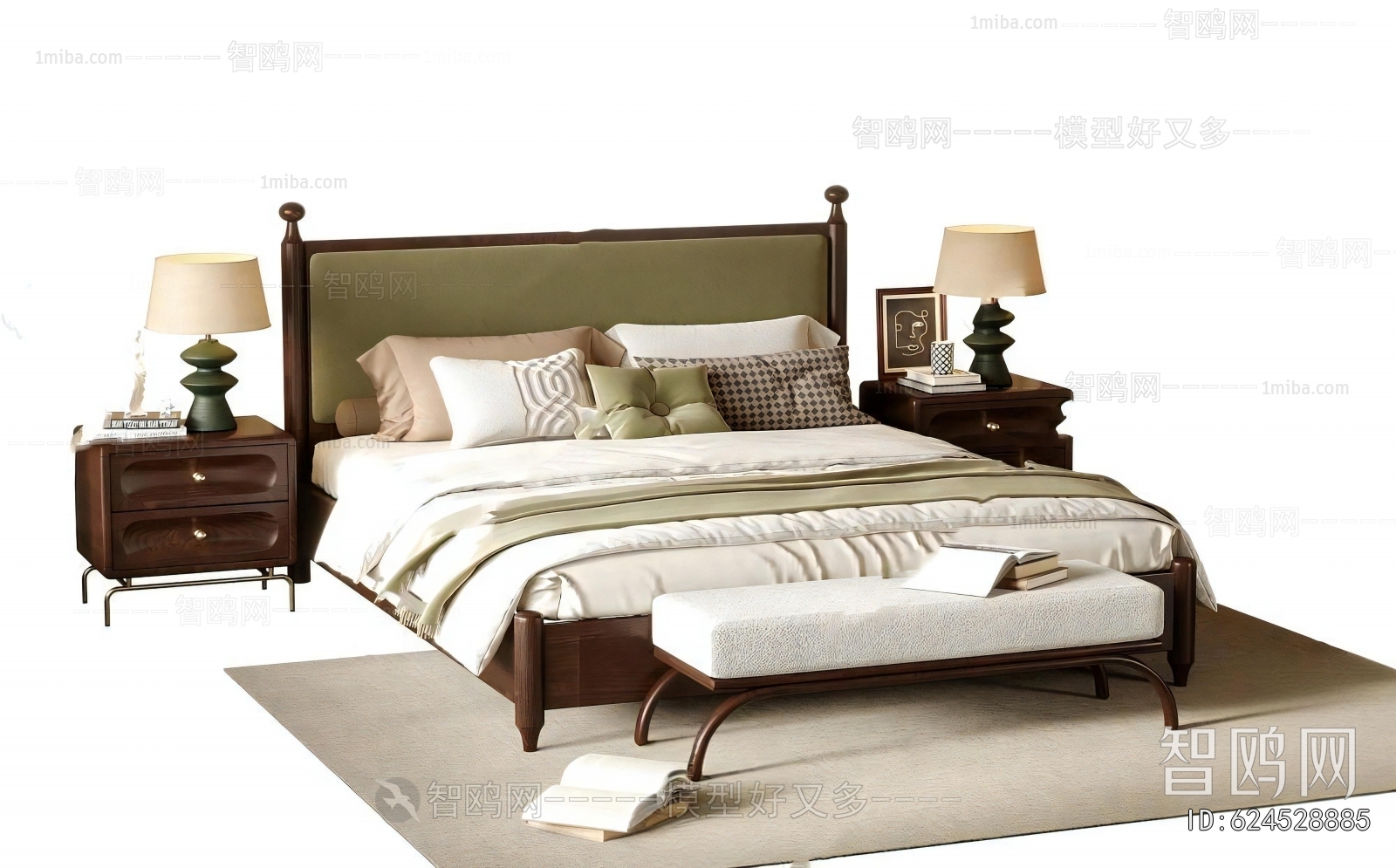 Modern Double Bed