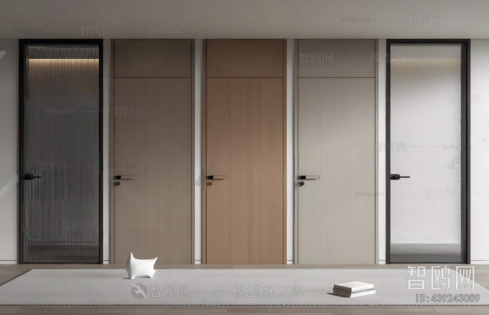 Modern Single Door