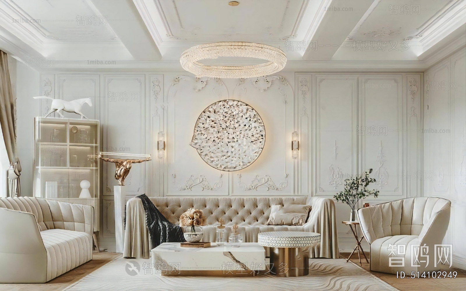 French Style A Living Room