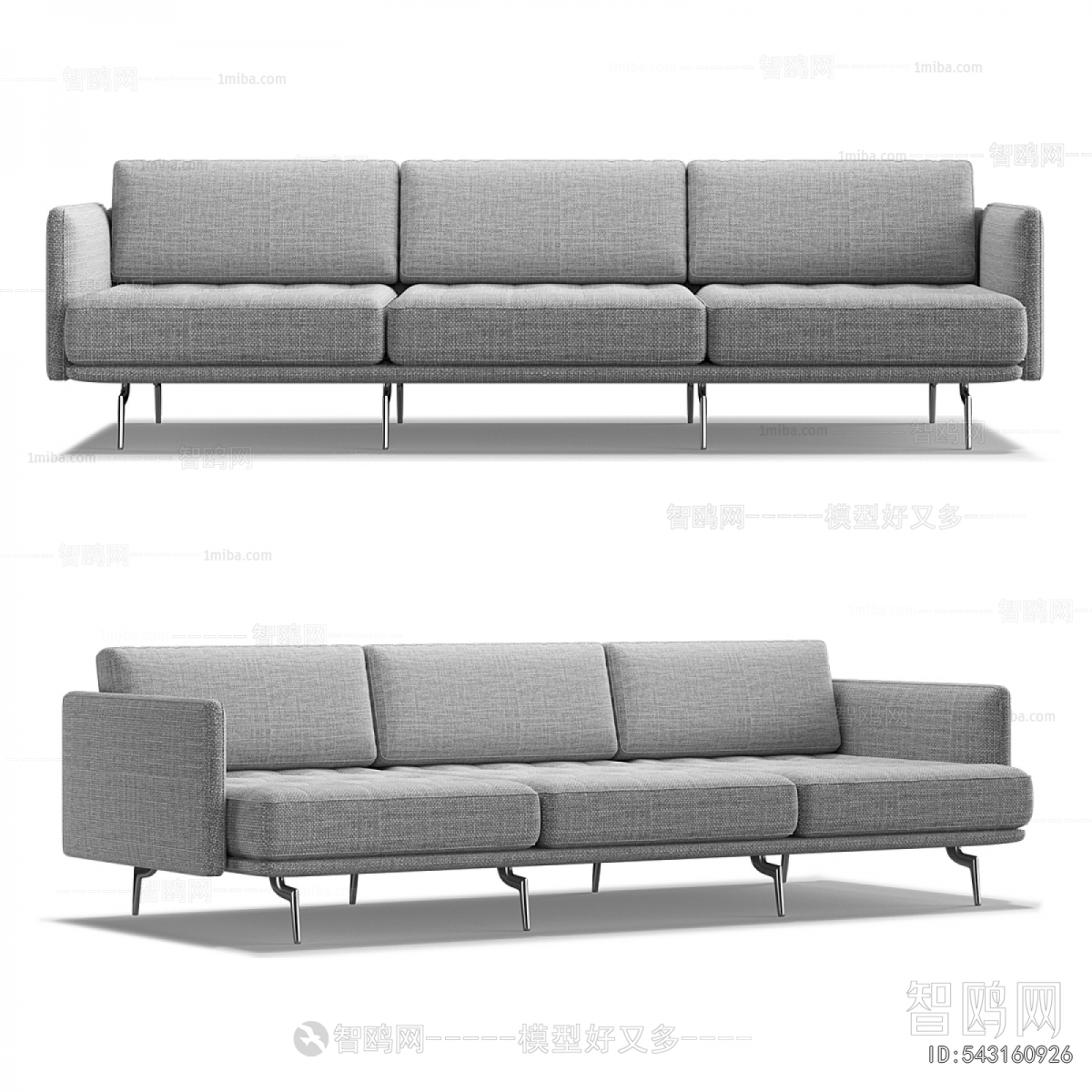 Modern Three-seat Sofa