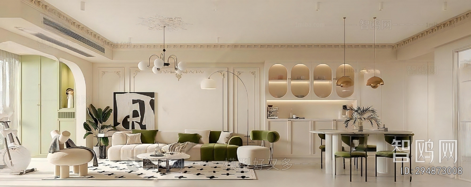 French Style A Living Room