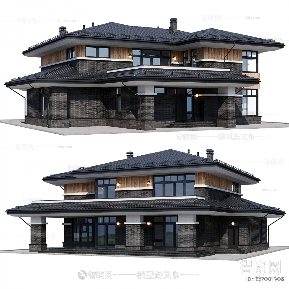 Simple European Style Detached Villa