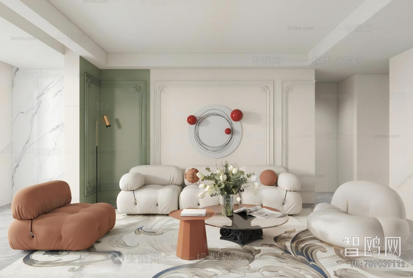 French Style A Living Room