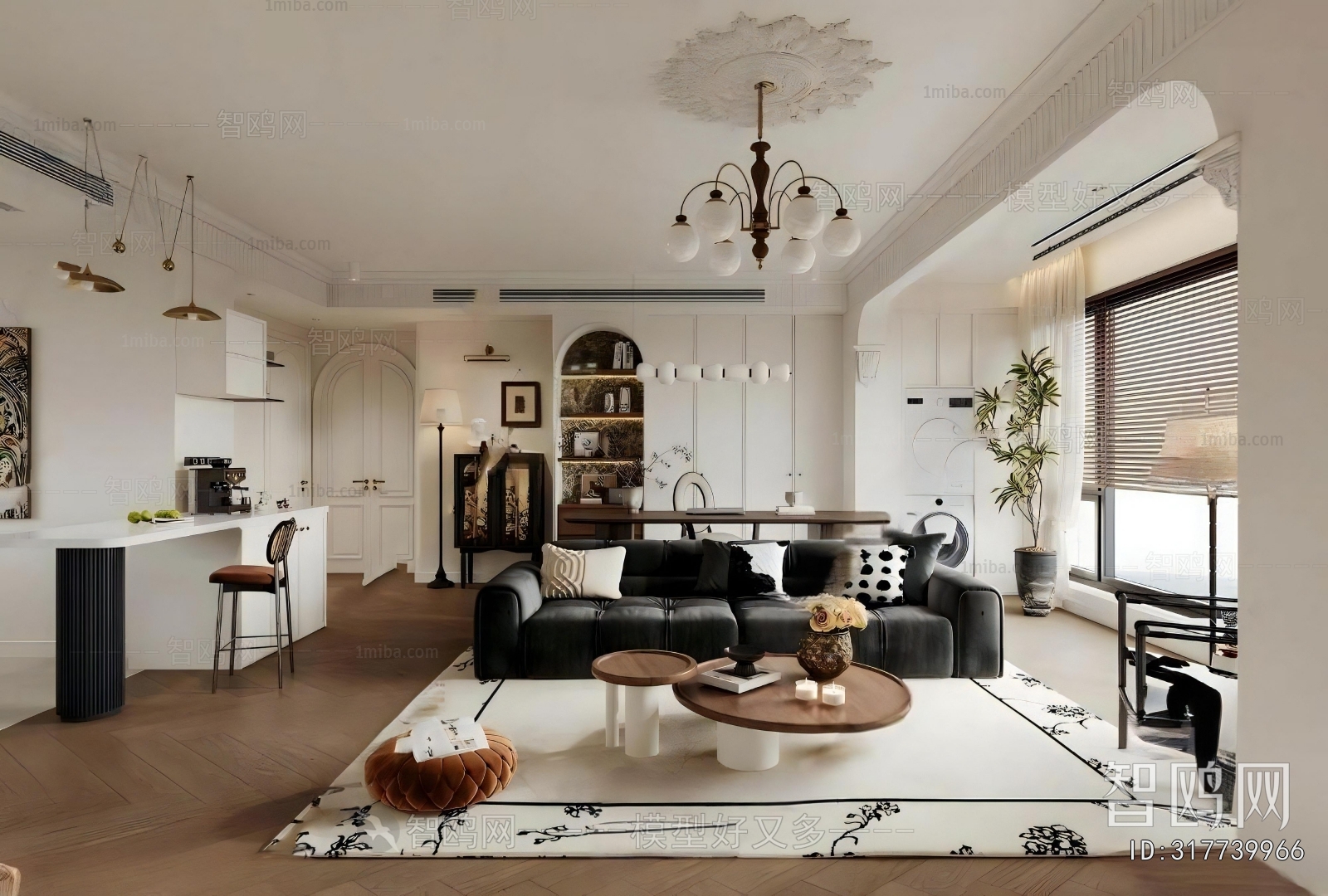 French Style A Living Room