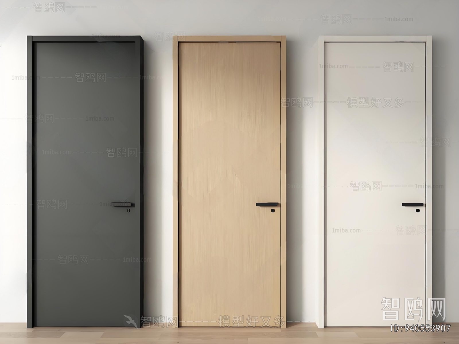Modern Single Door