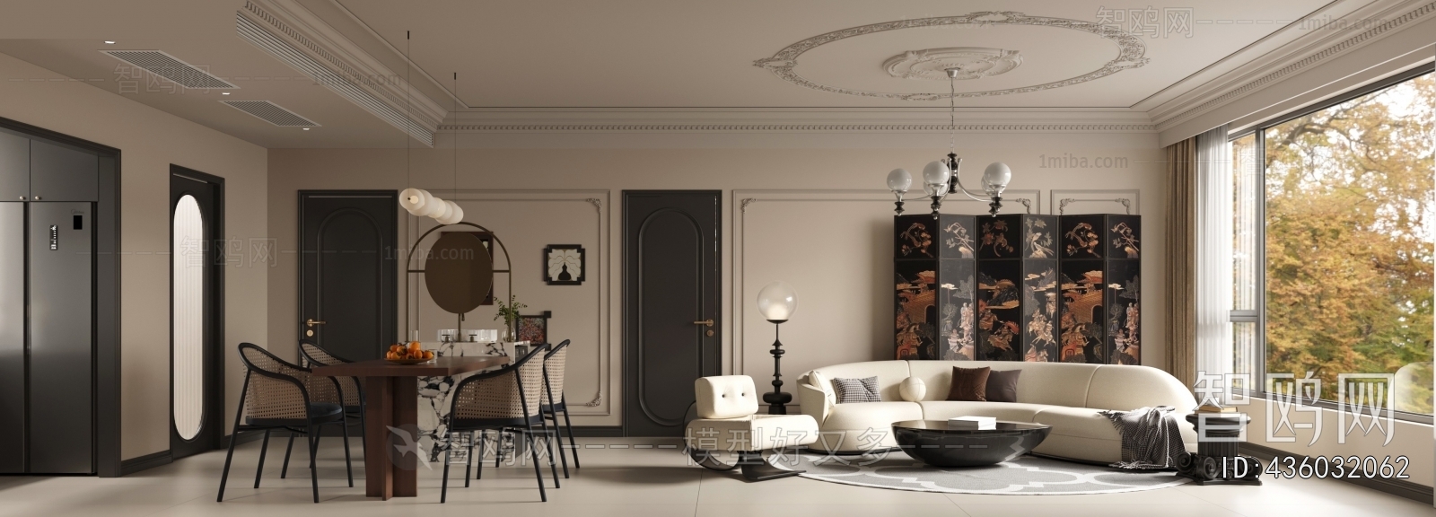 French Style A Living Room