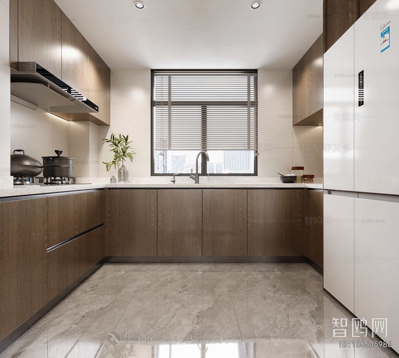 Modern The Kitchen