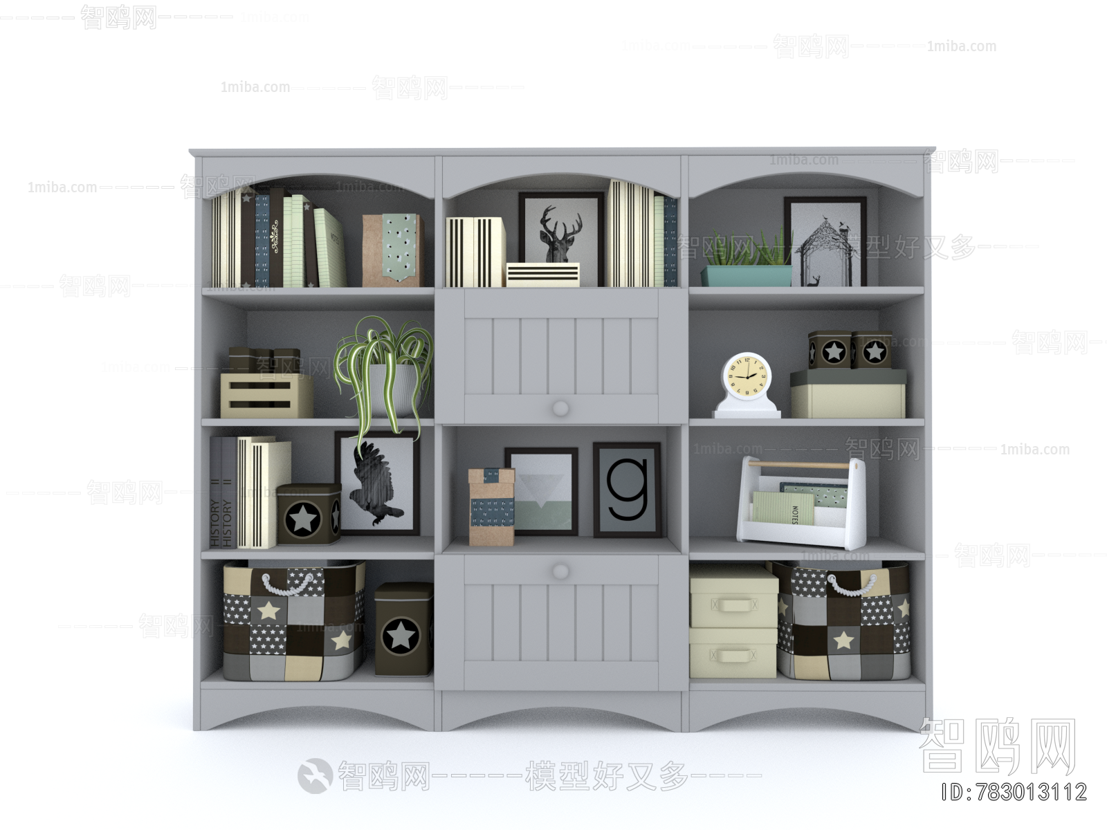 Nordic Style Bookcase
