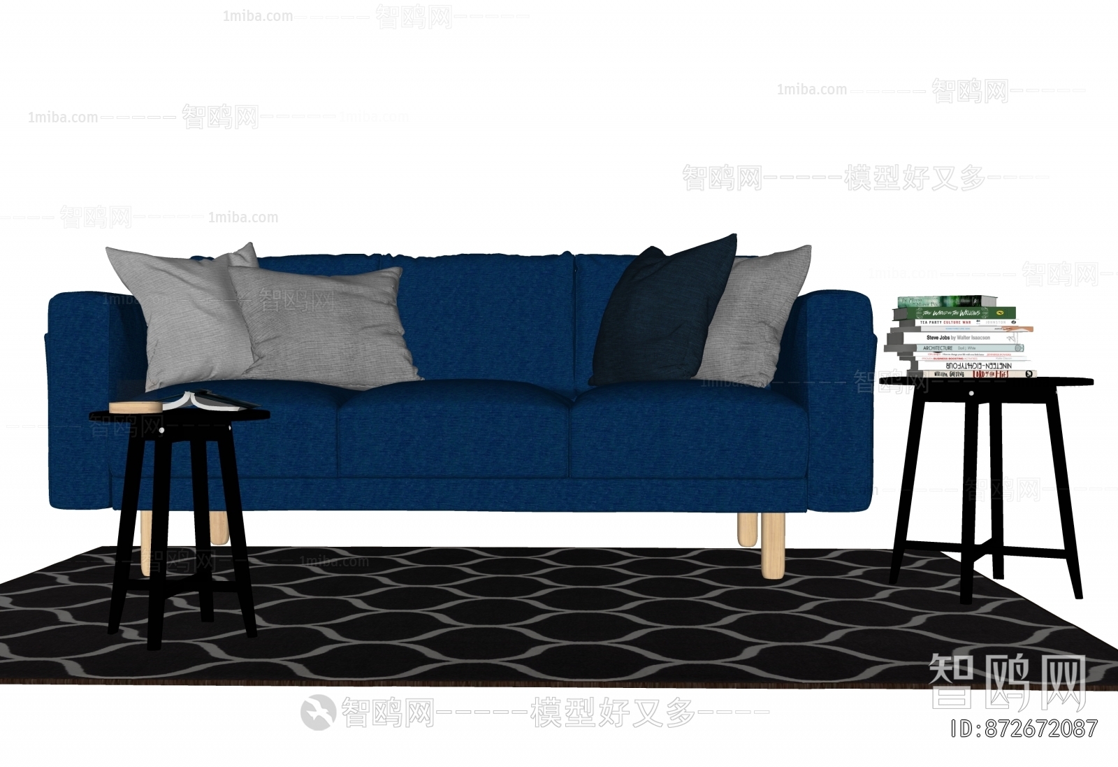 Modern Three-seat Sofa