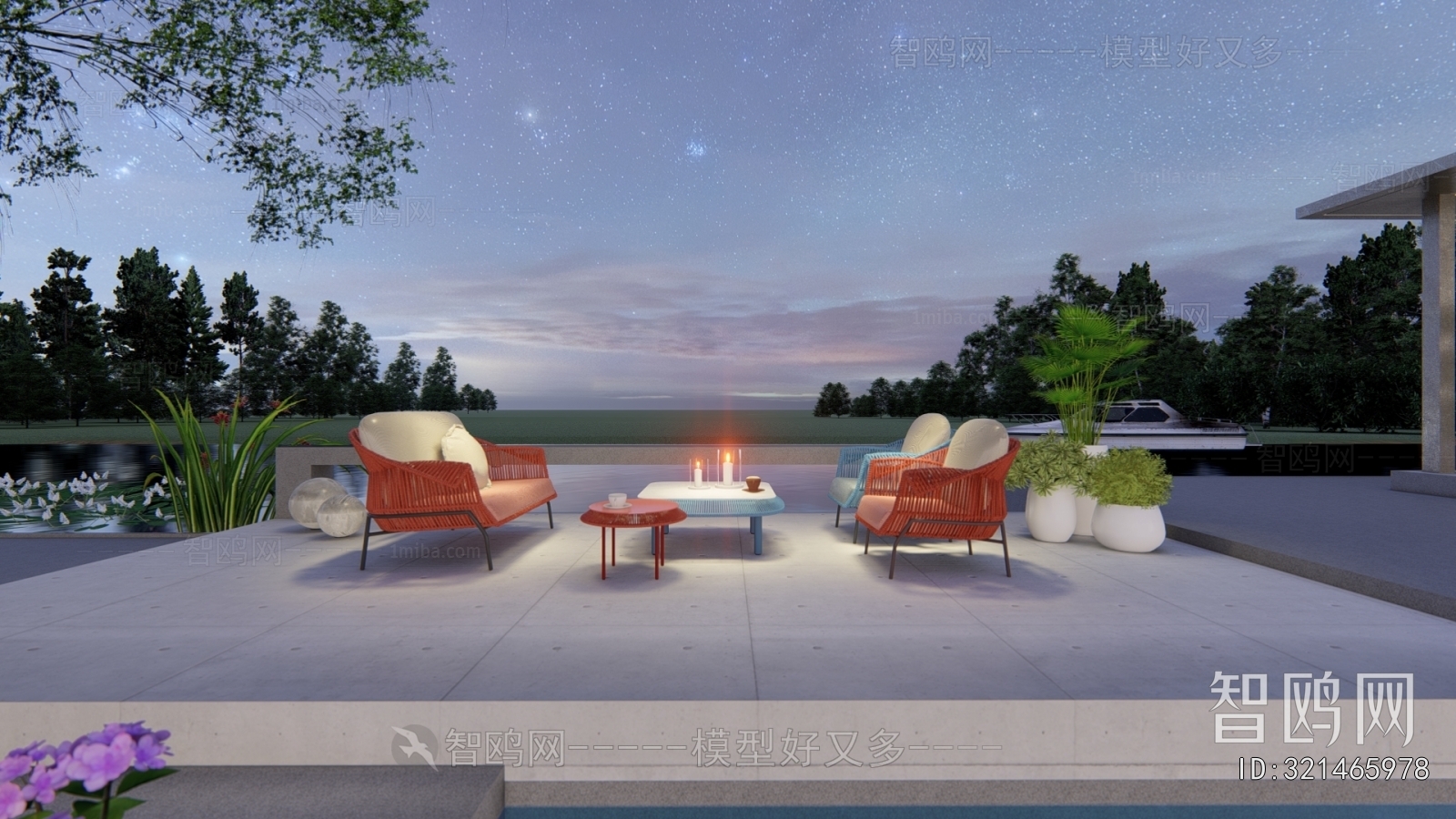 Modern Courtyard/landscape