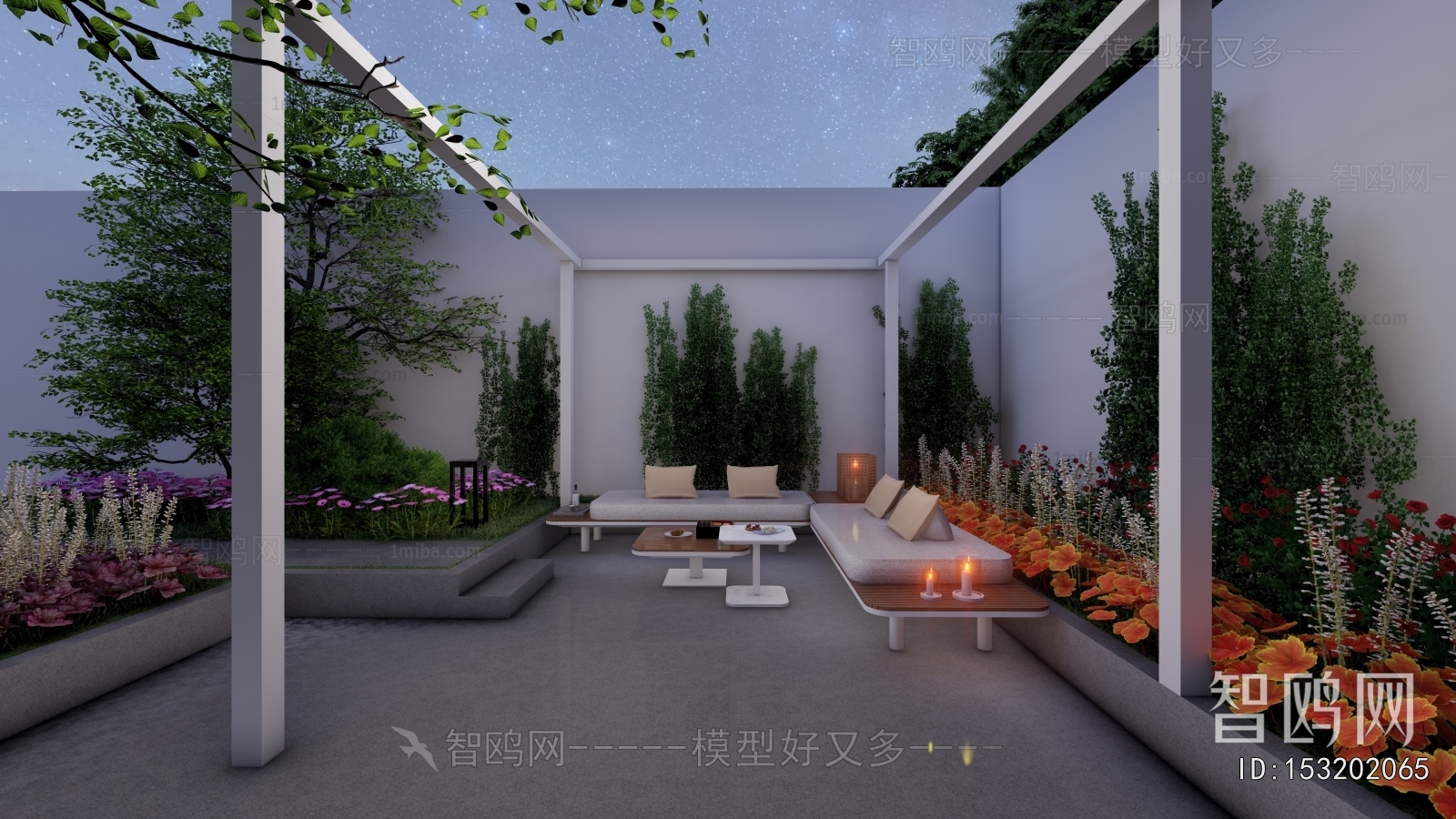 Modern Courtyard/landscape