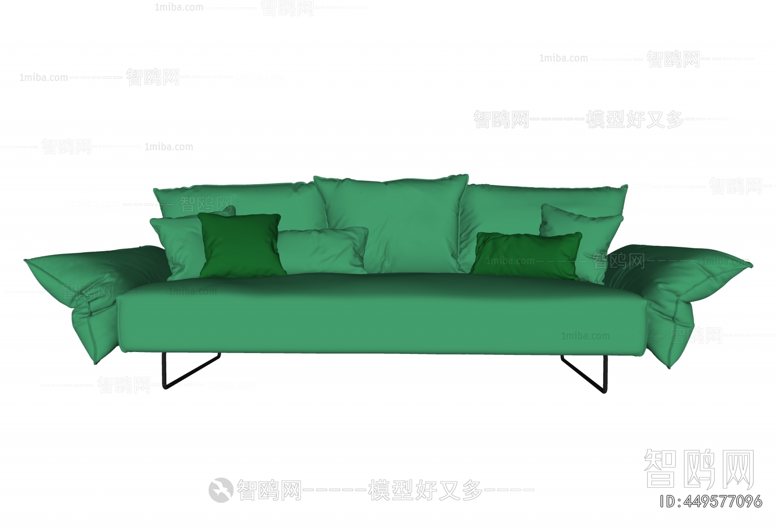 Modern Three-seat Sofa
