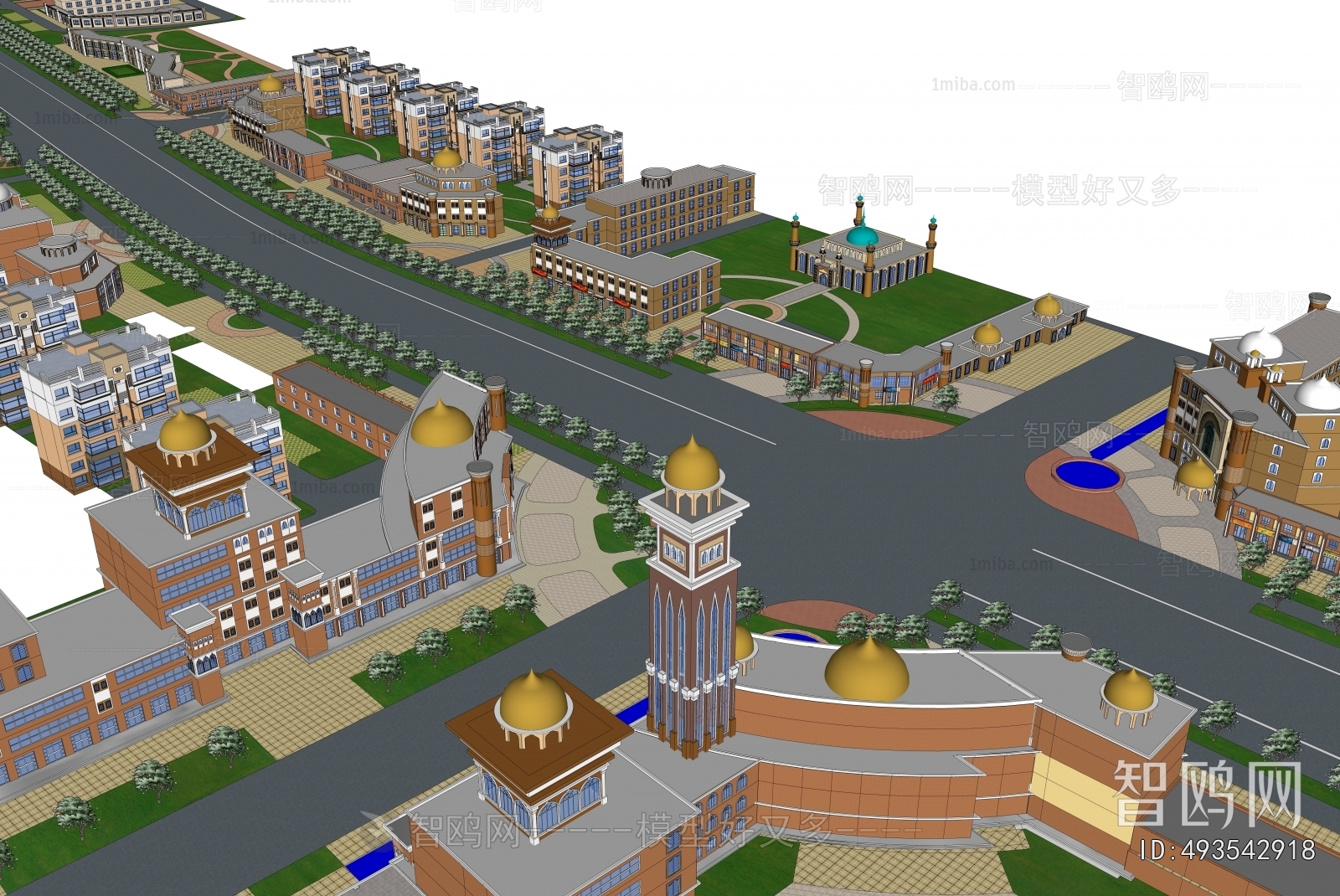 Modern Commercial Street