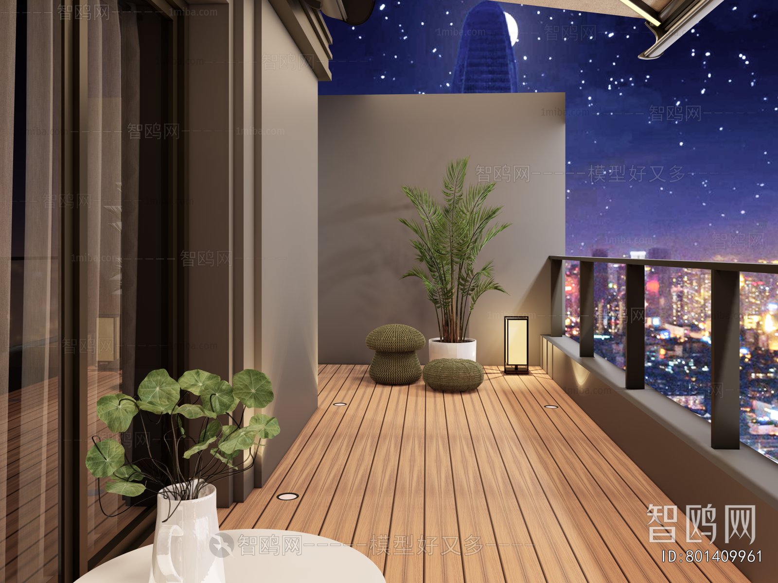 Modern Leisure Balcony