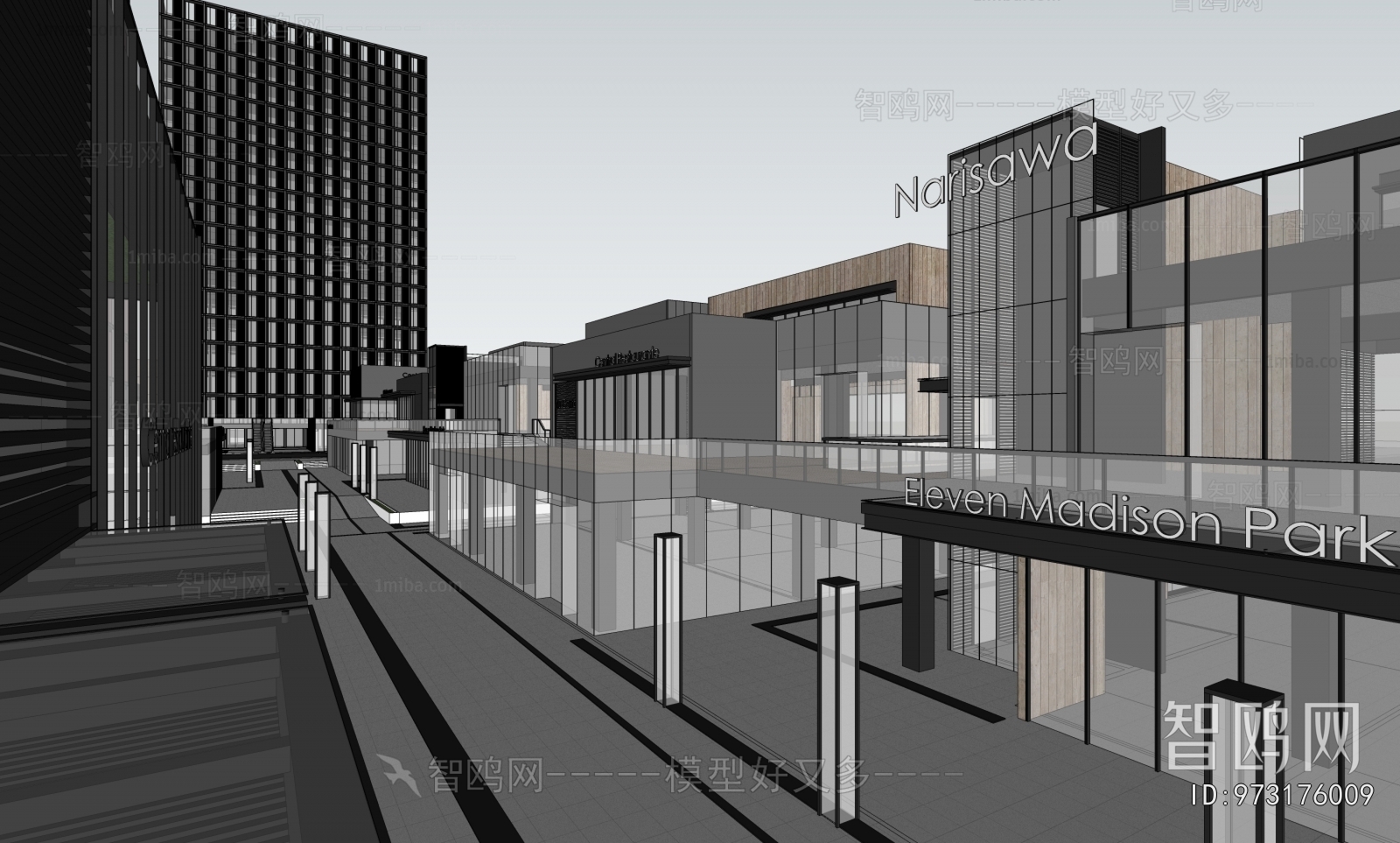 Modern Appearance Of Commercial Building