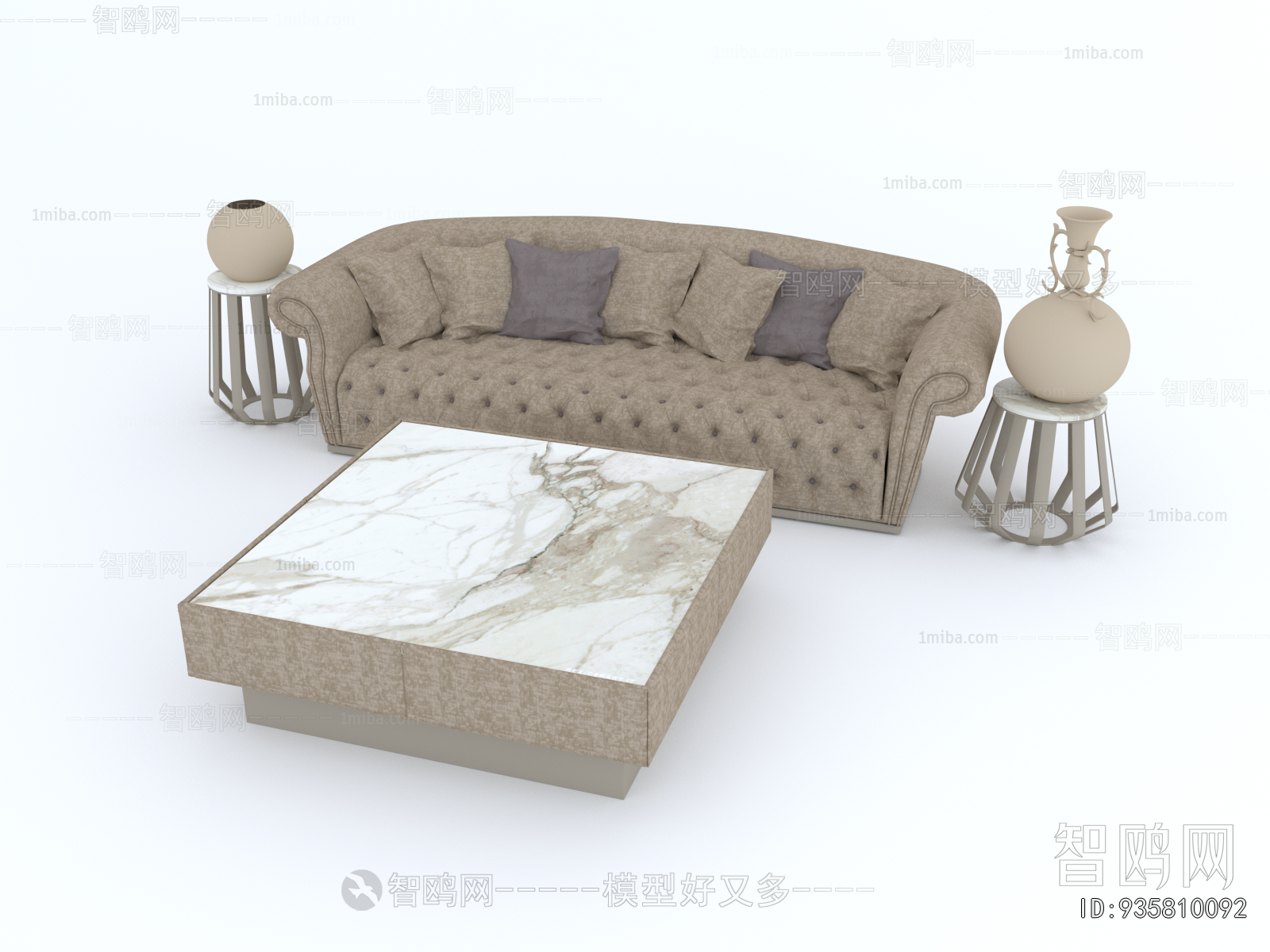 European Style Multi Person Sofa
