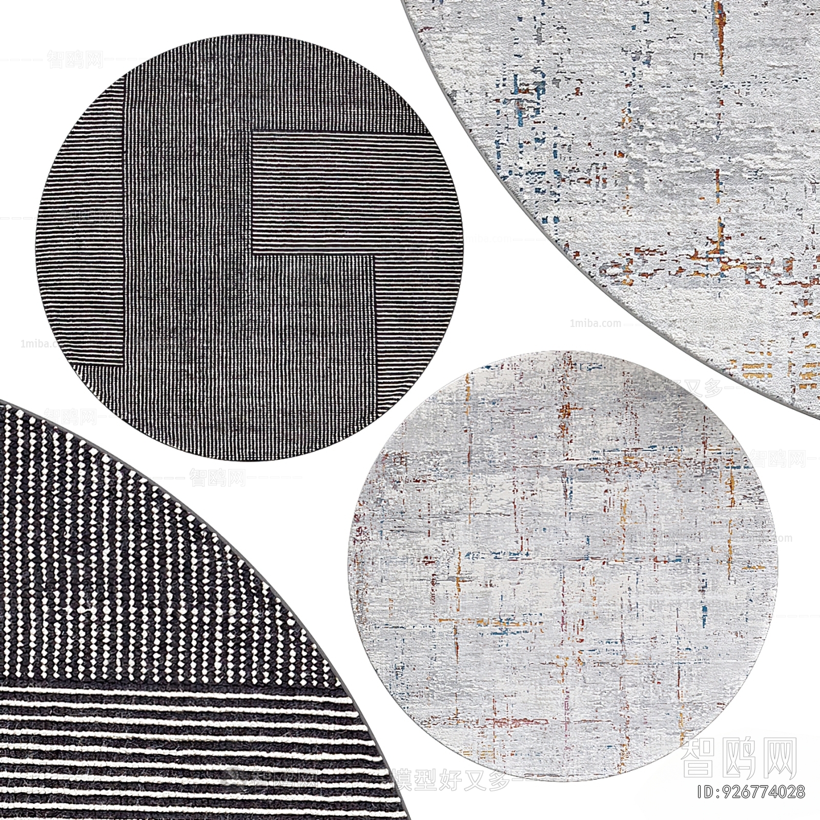 Modern Circular Carpet