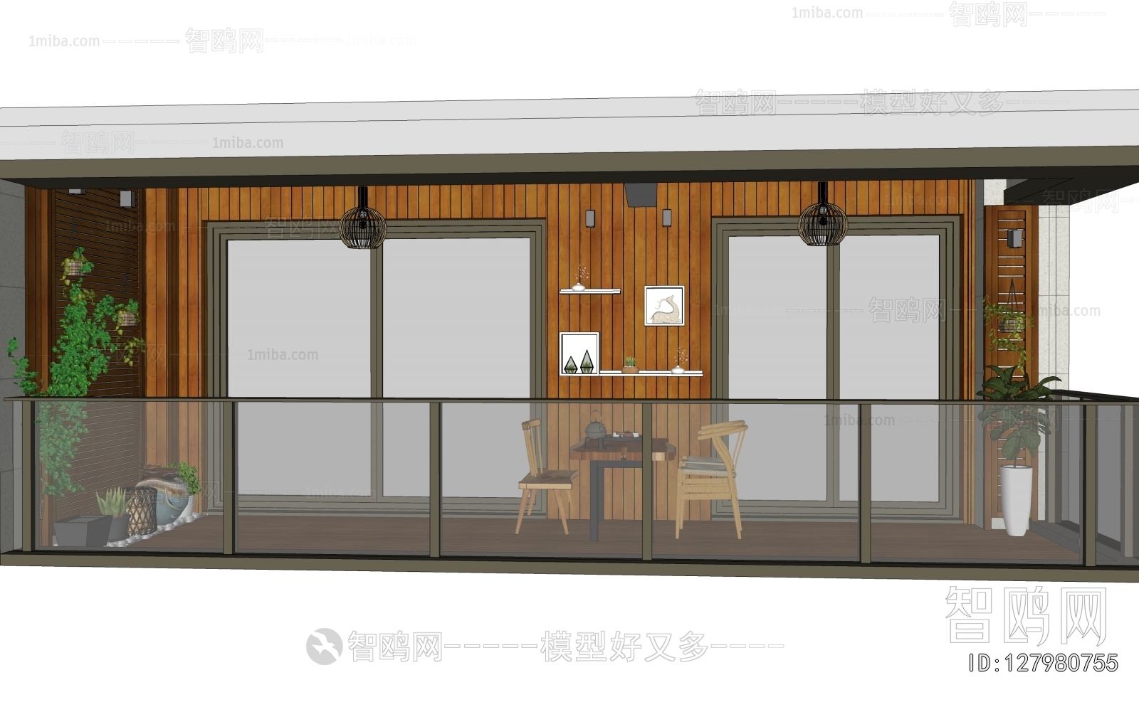 Modern Leisure Balcony