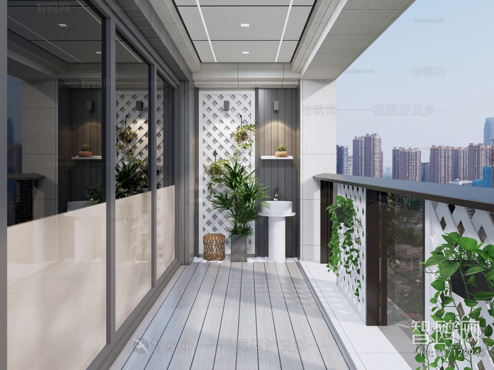 Modern Leisure Balcony