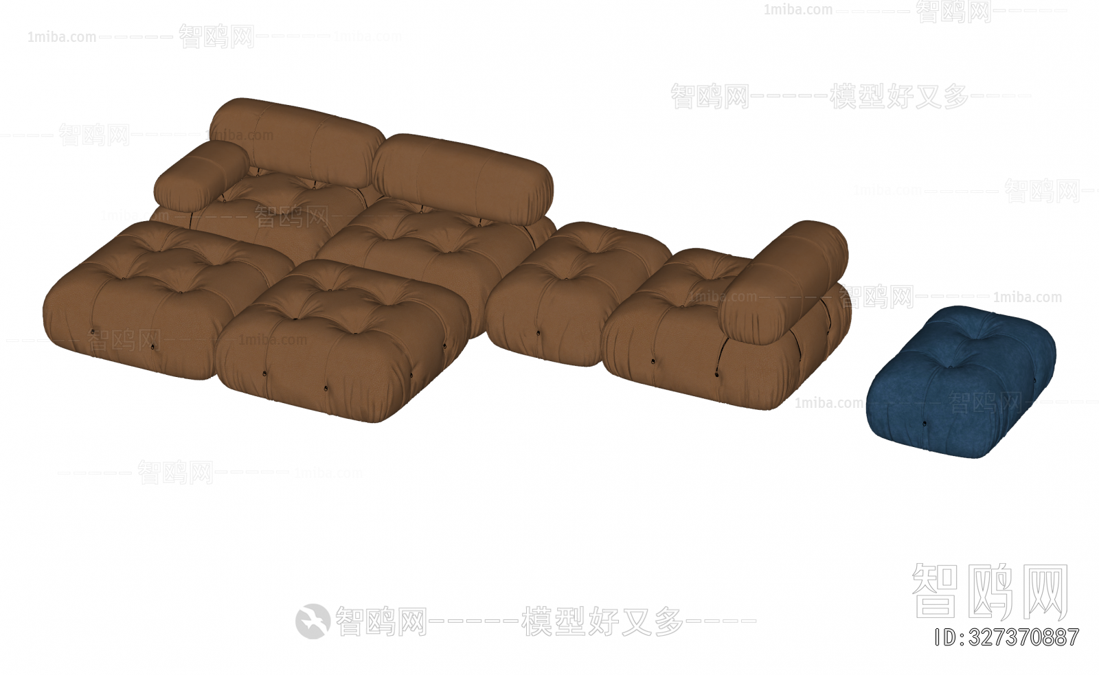 Modern Multi Person Sofa