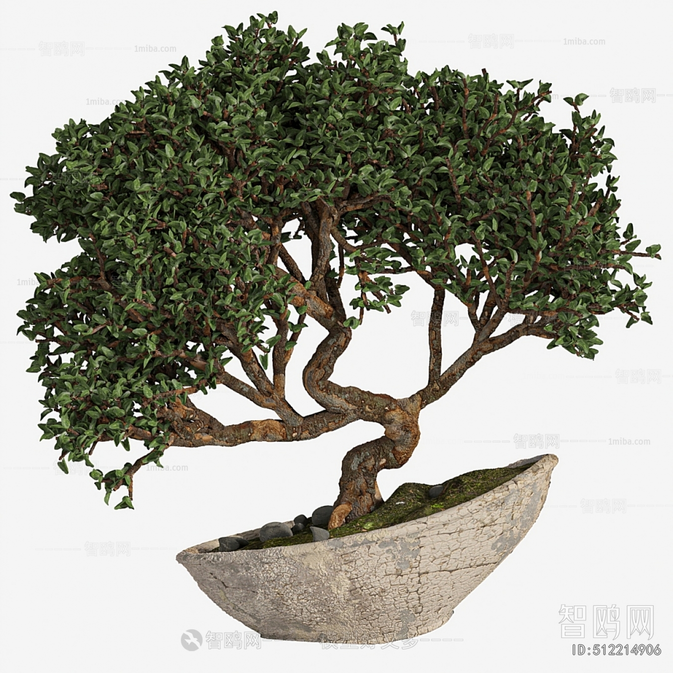 New Chinese Style Bonsai