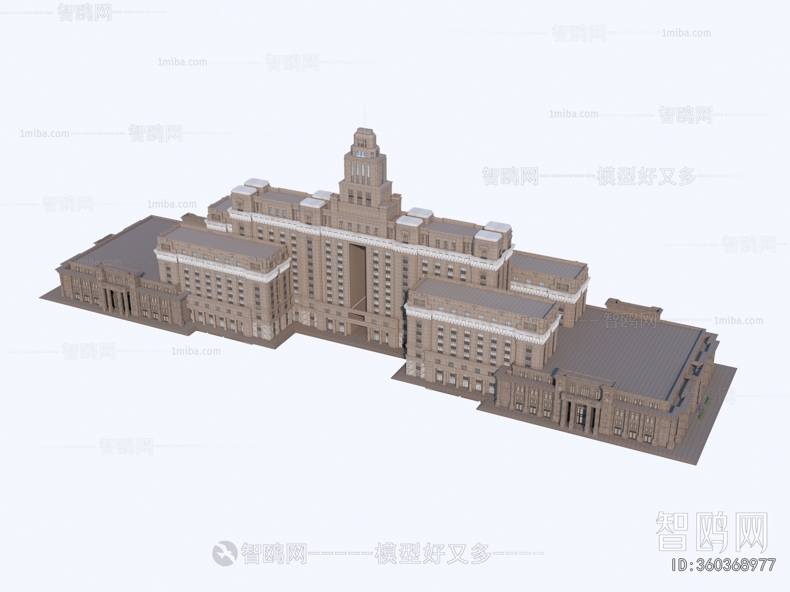 American Style Appearance Of Commercial Building