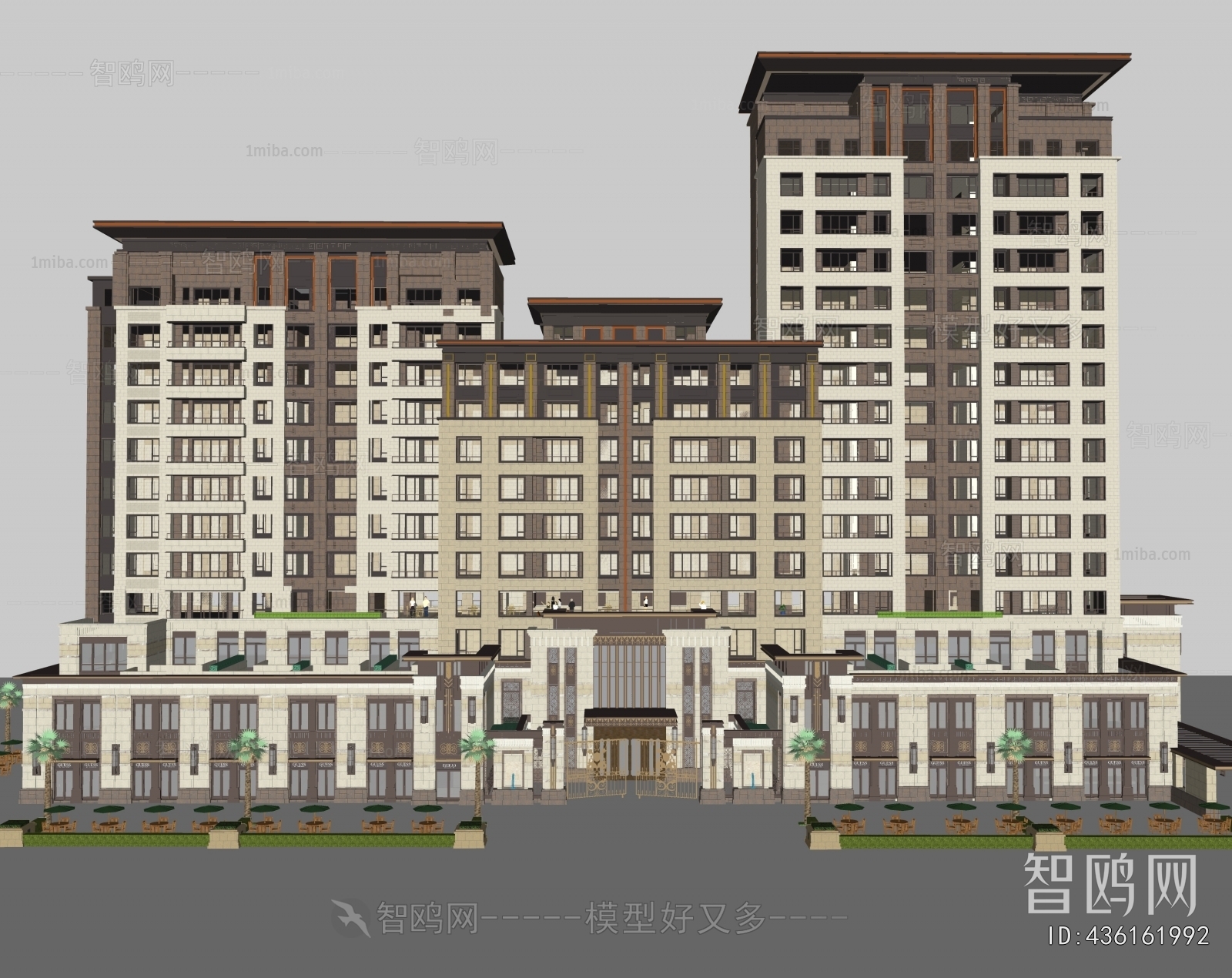 New Chinese Style Residential Building