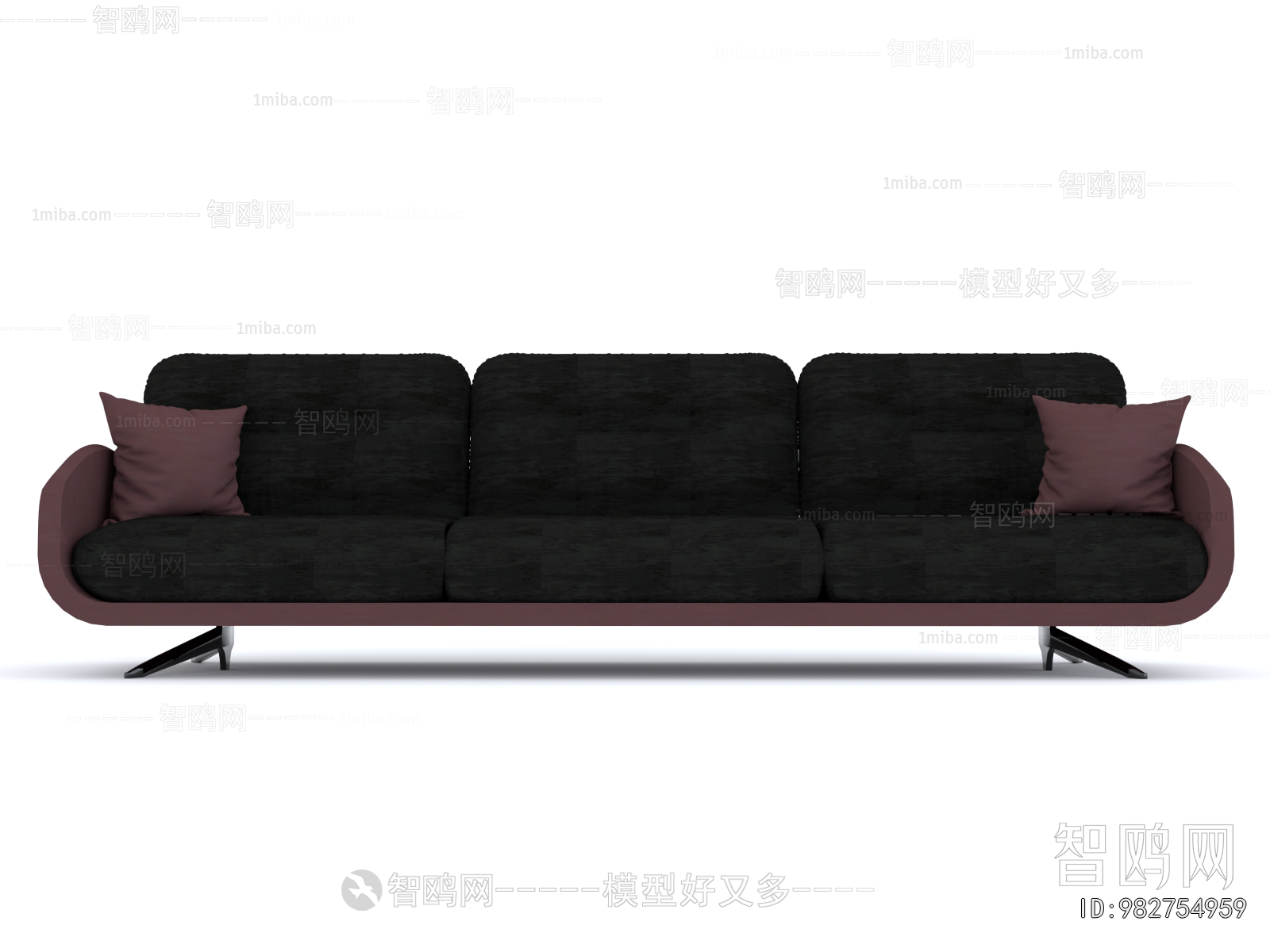 Modern Three-seat Sofa