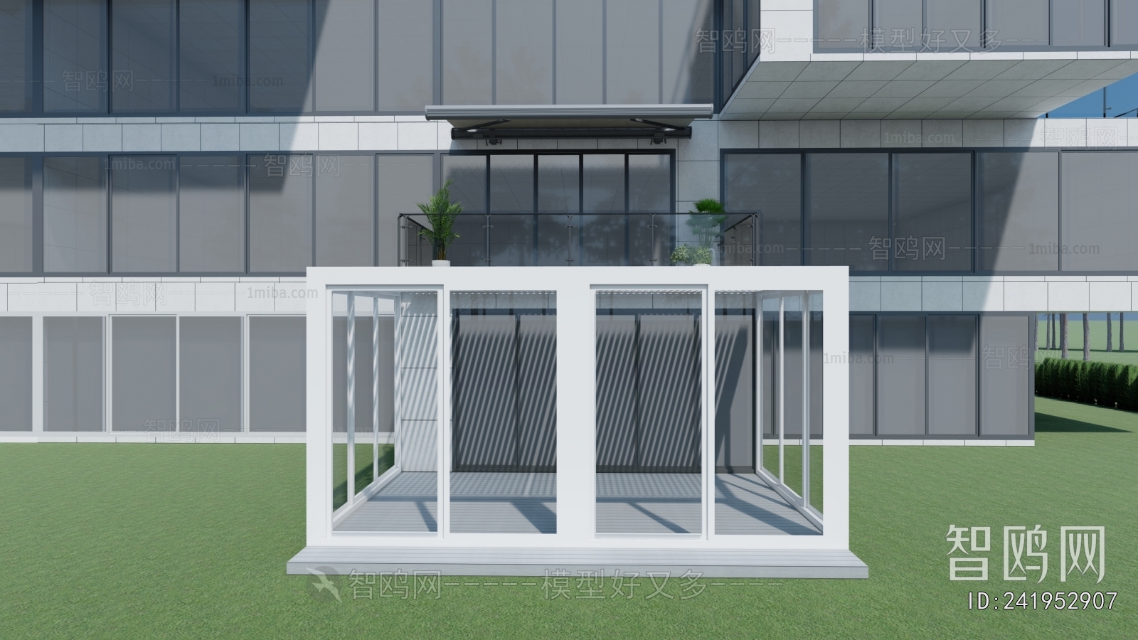 Modern Glass Sunshine Room