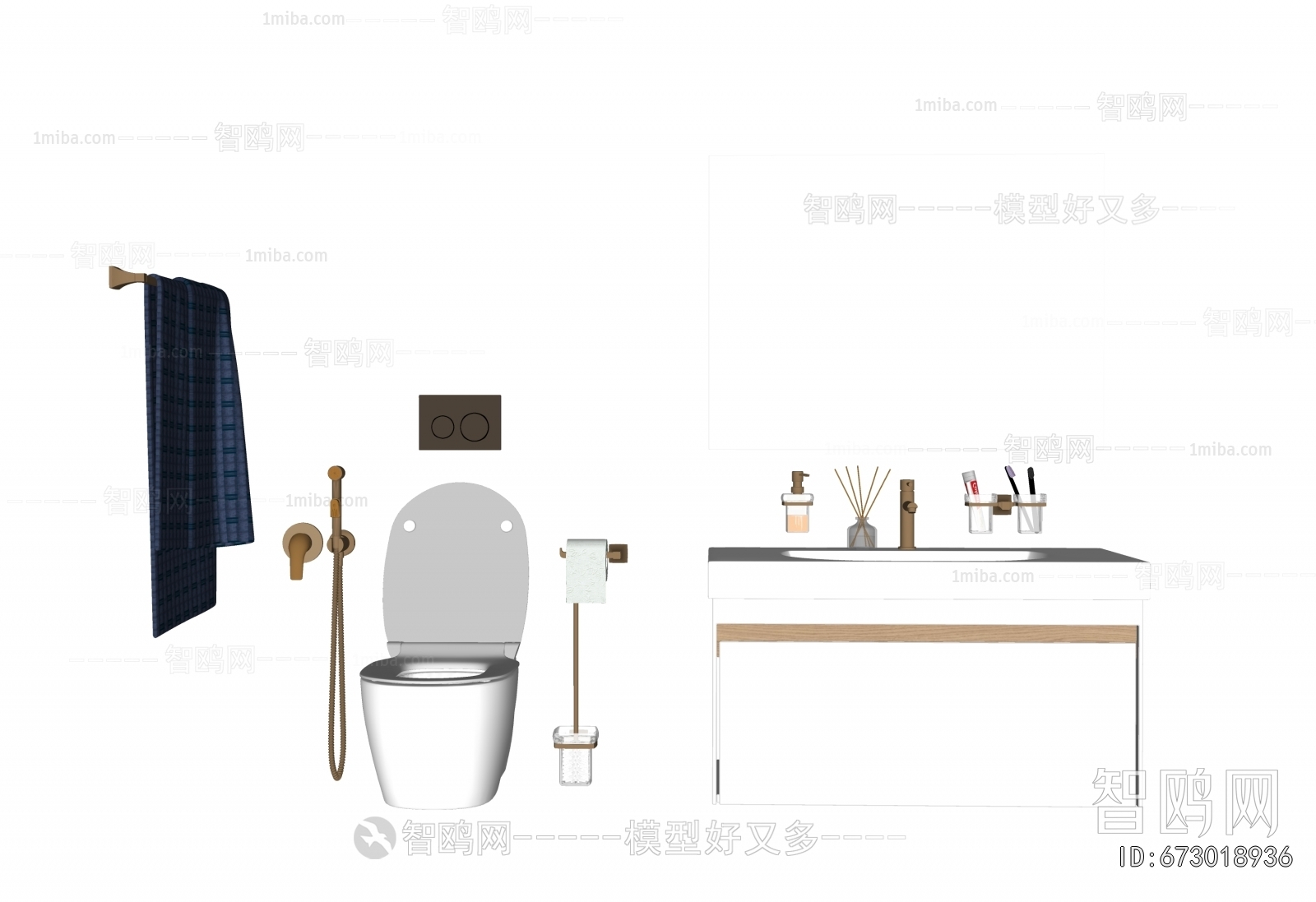 Modern Bathroom Cabinet