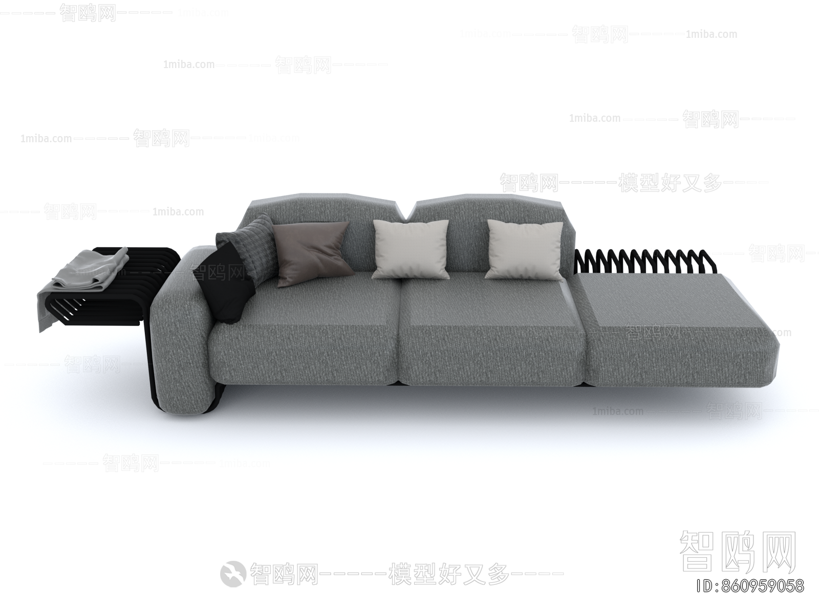 Modern Three-seat Sofa