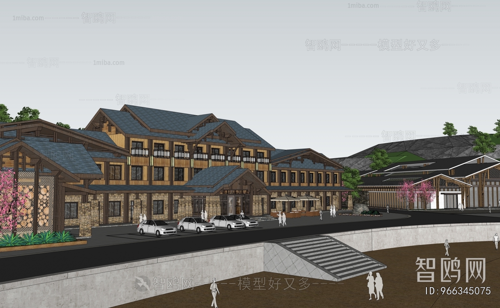 New Chinese Style Commercial Street