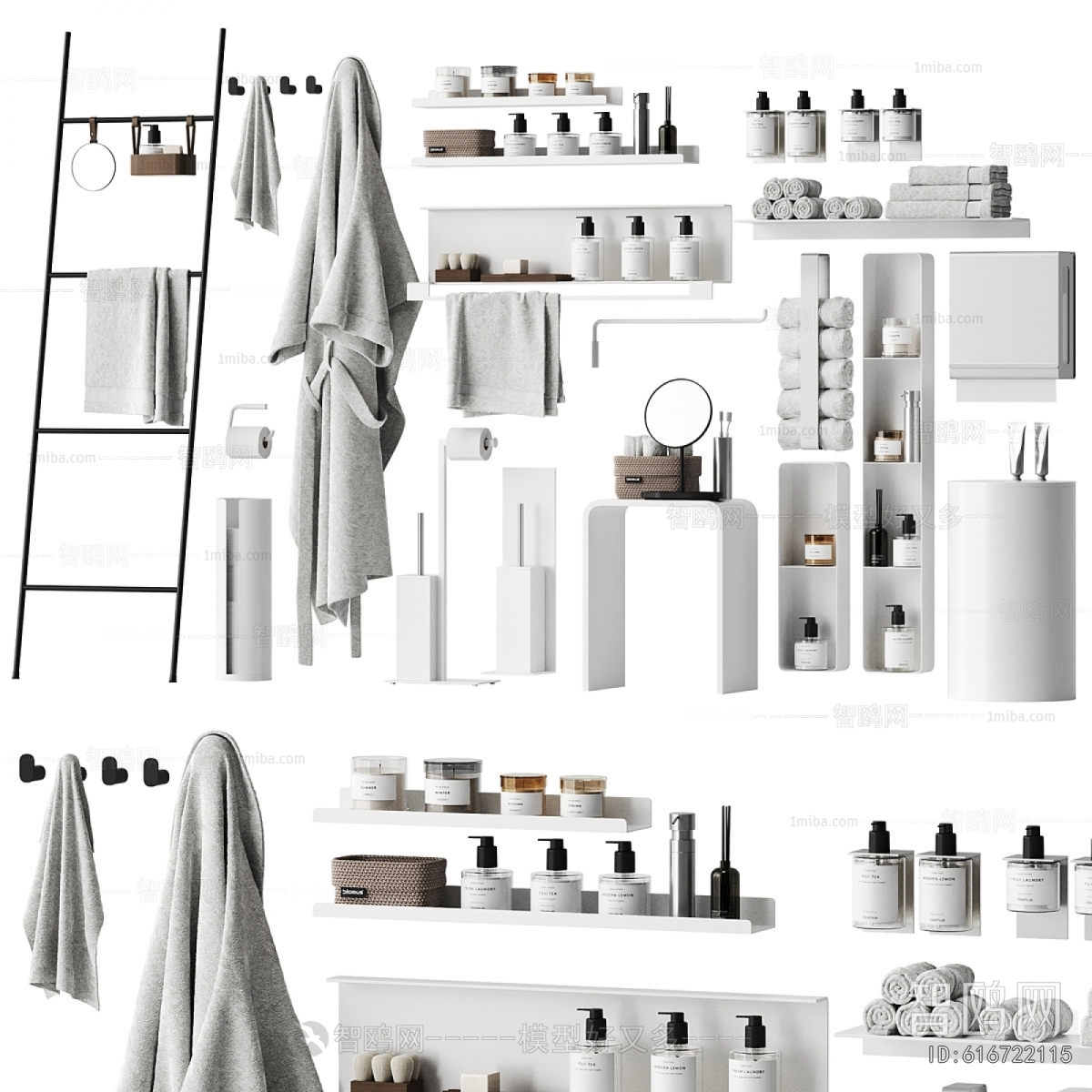 Modern Bathroom Set