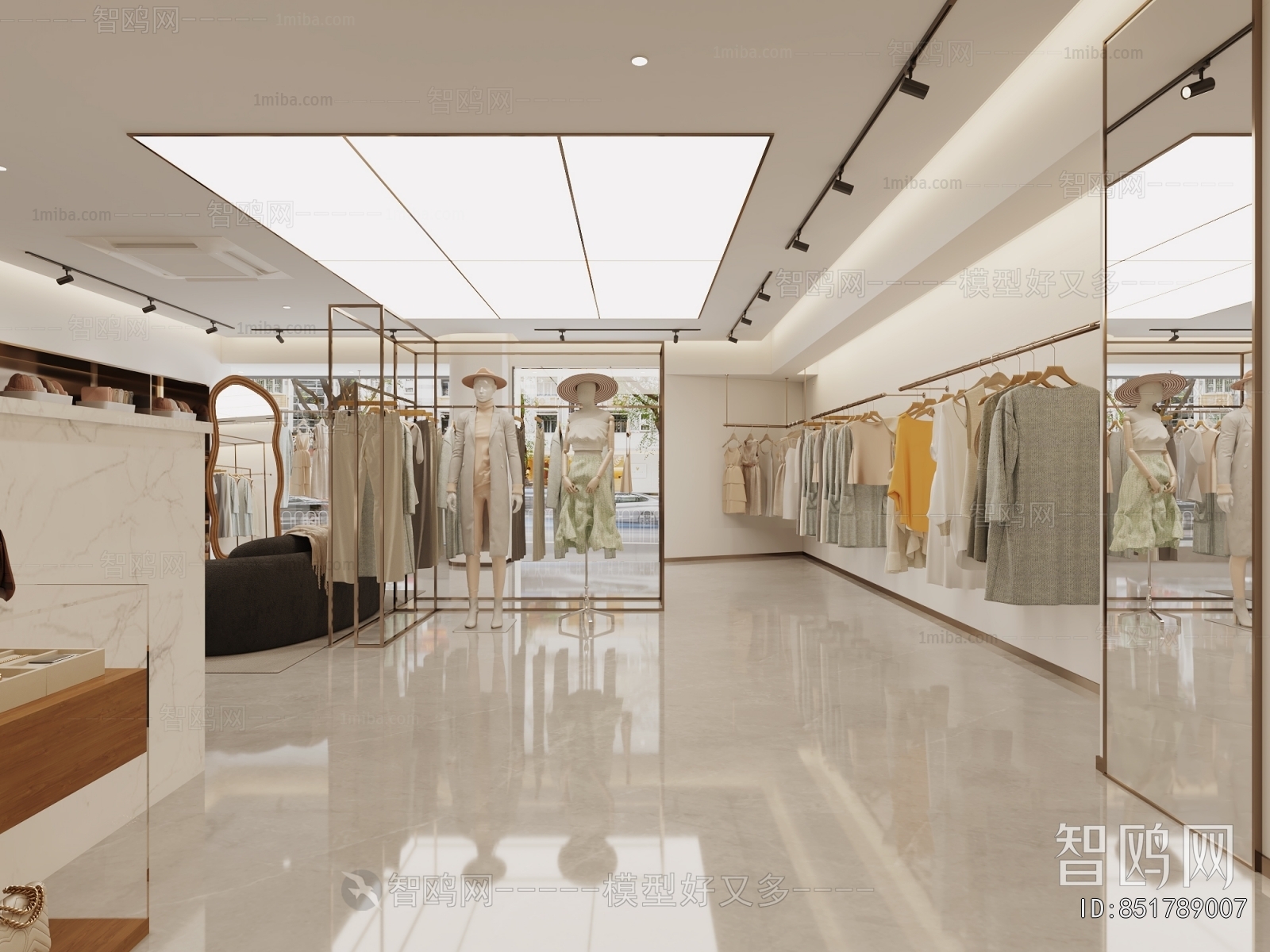 Modern Clothing Store