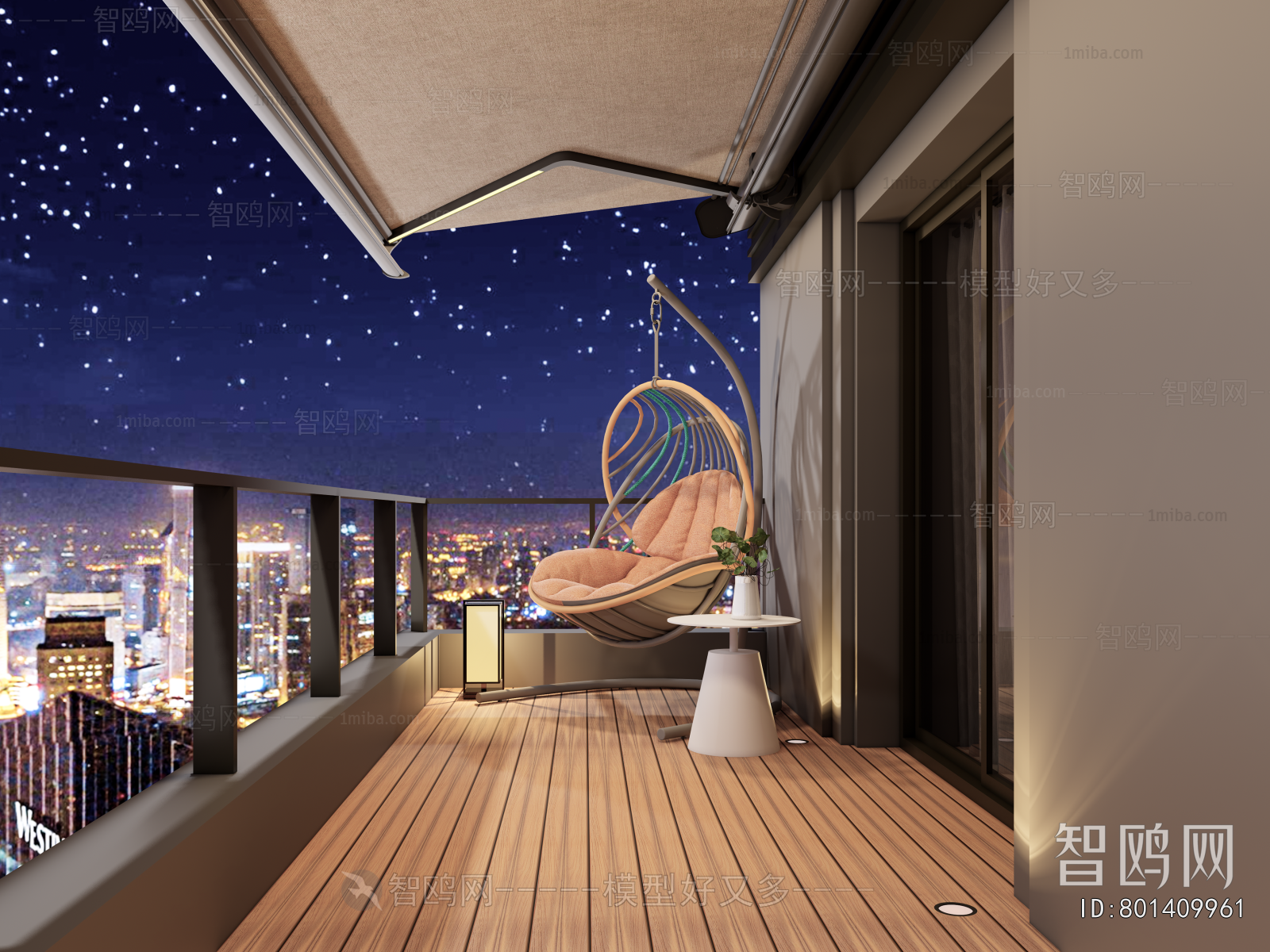 Modern Leisure Balcony