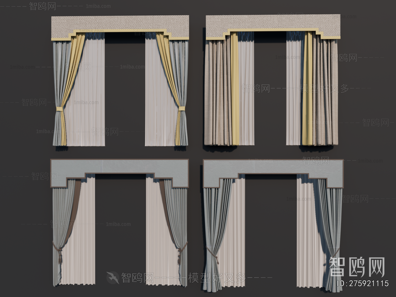 New Chinese Style The Curtain