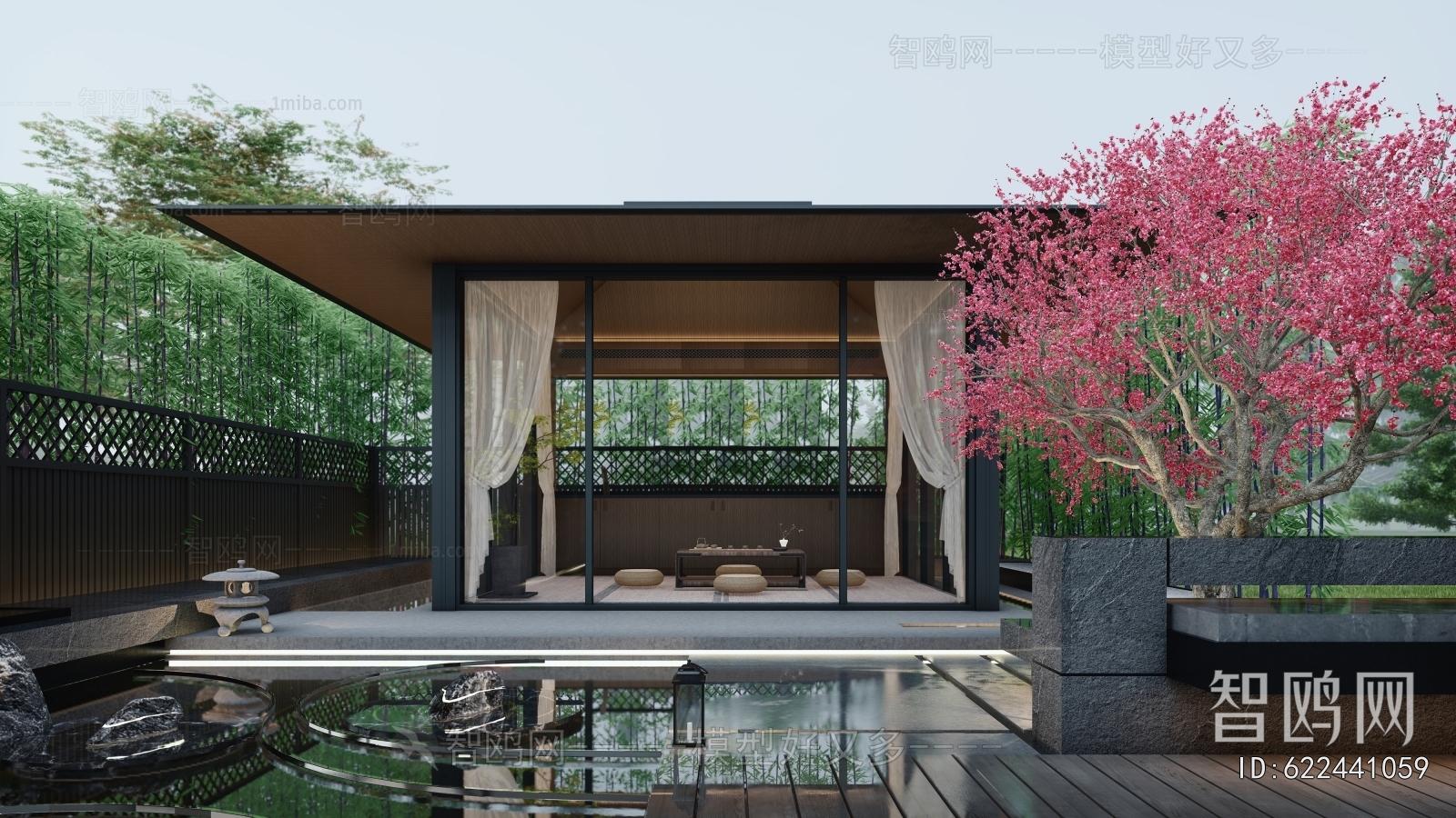 New Chinese Style Courtyard/landscape