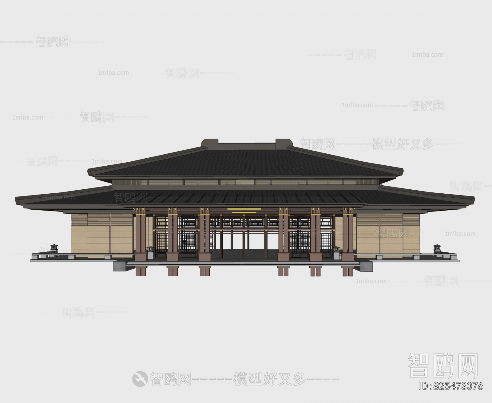 Chinese Style Architecture Of Artistic Style