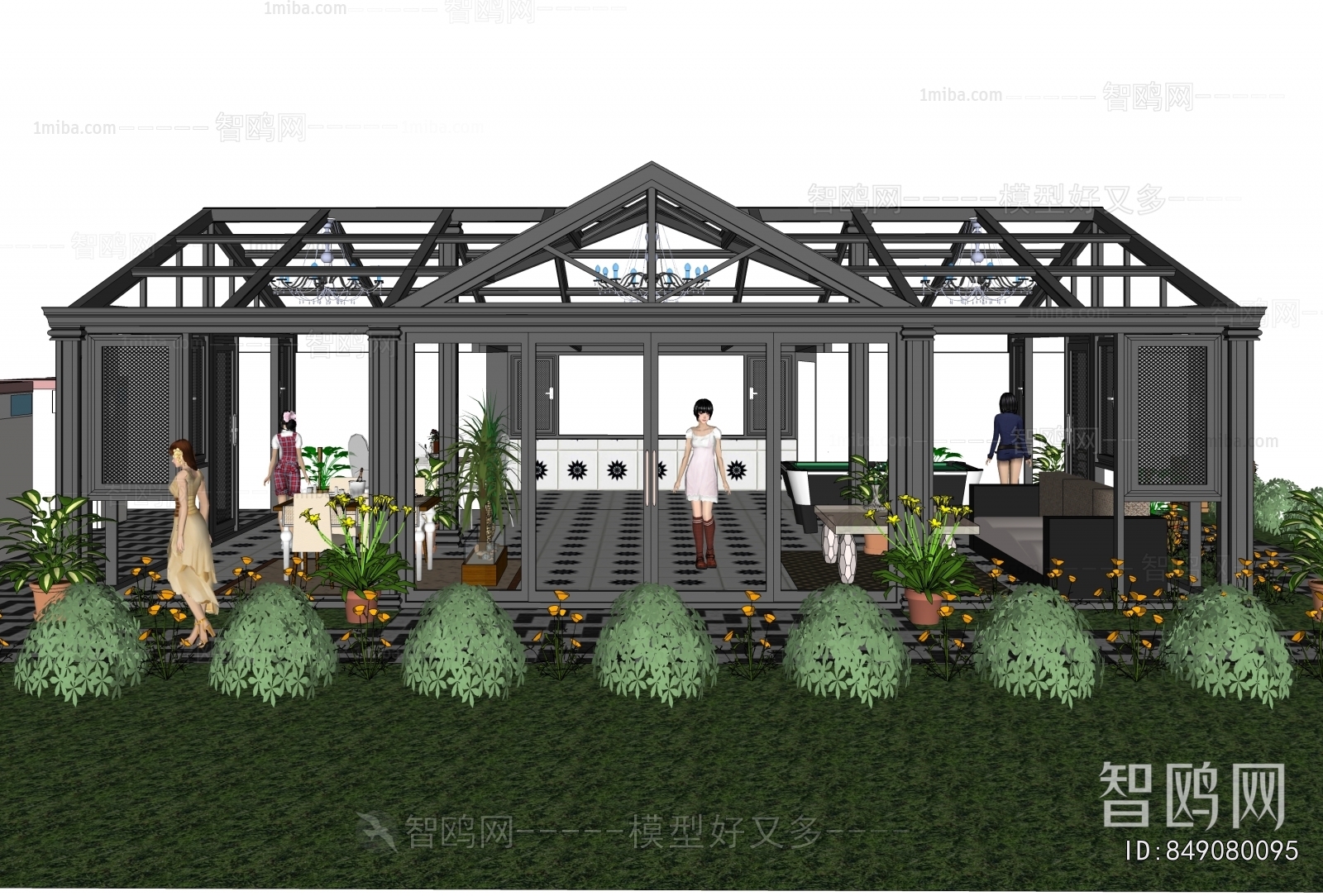 Modern Glass Sunshine Room