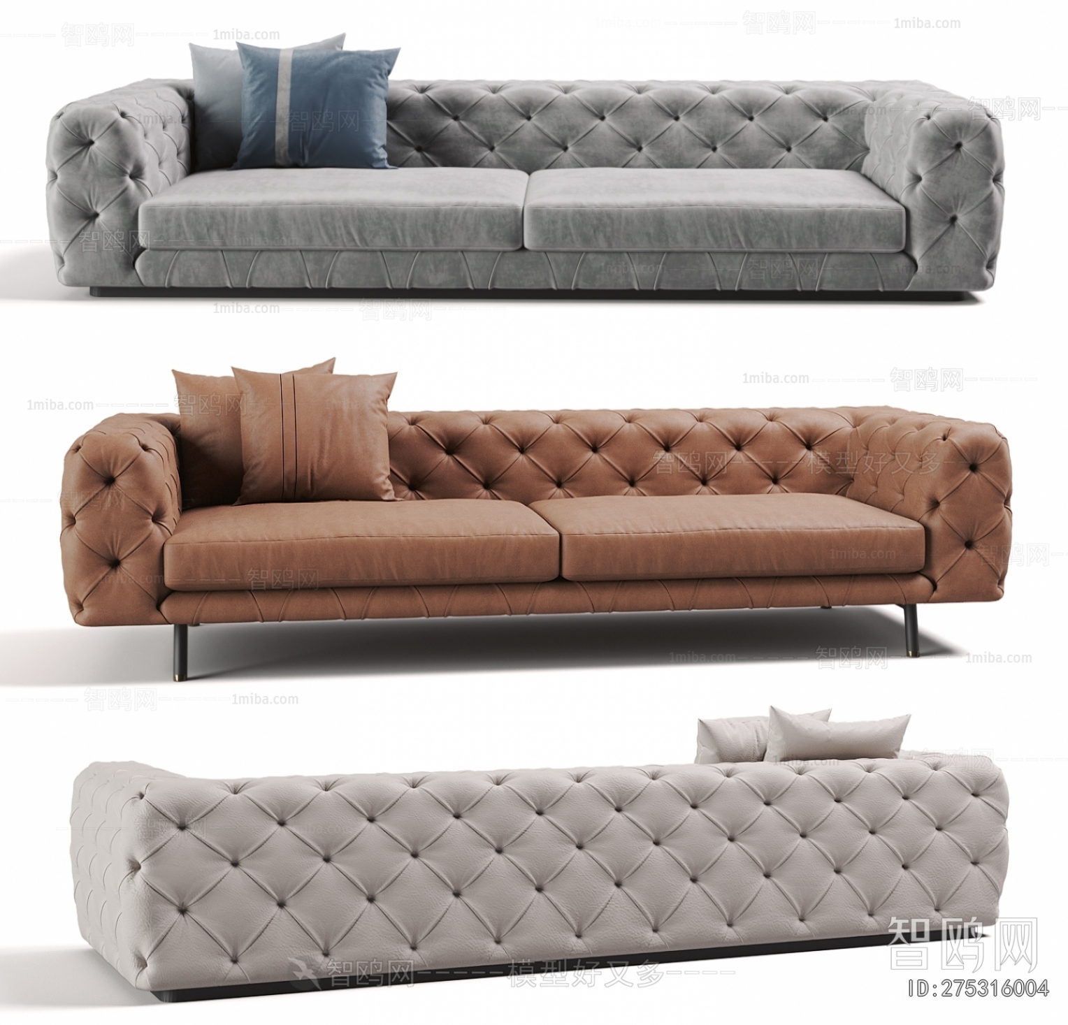 Simple European Style A Sofa For Two