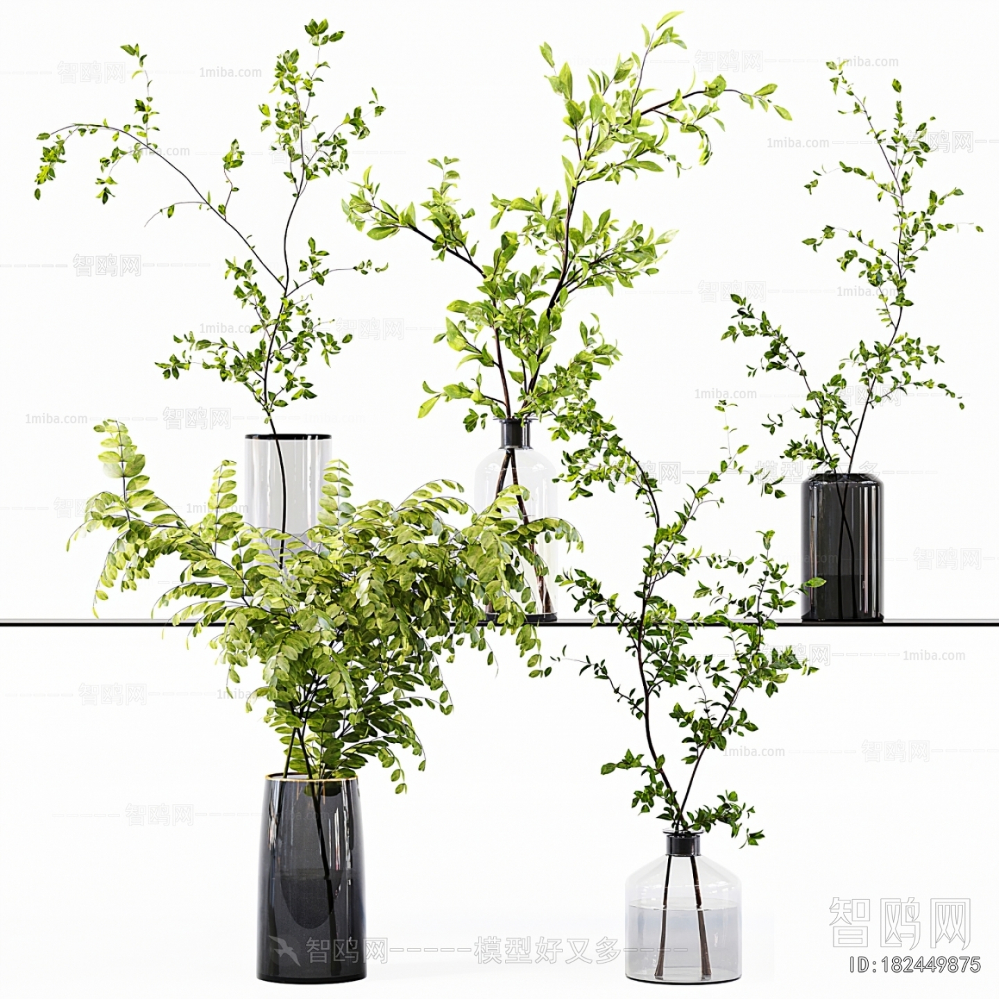 Modern Aquatic Green Plant