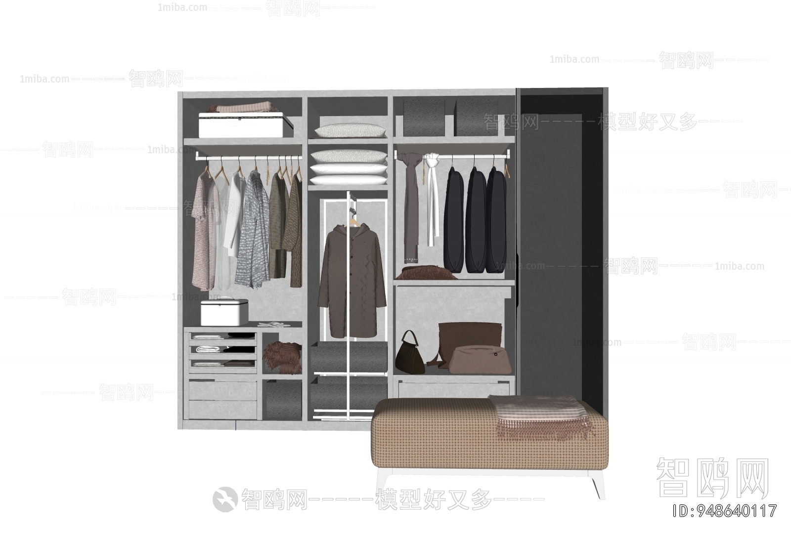 Modern The Wardrobe