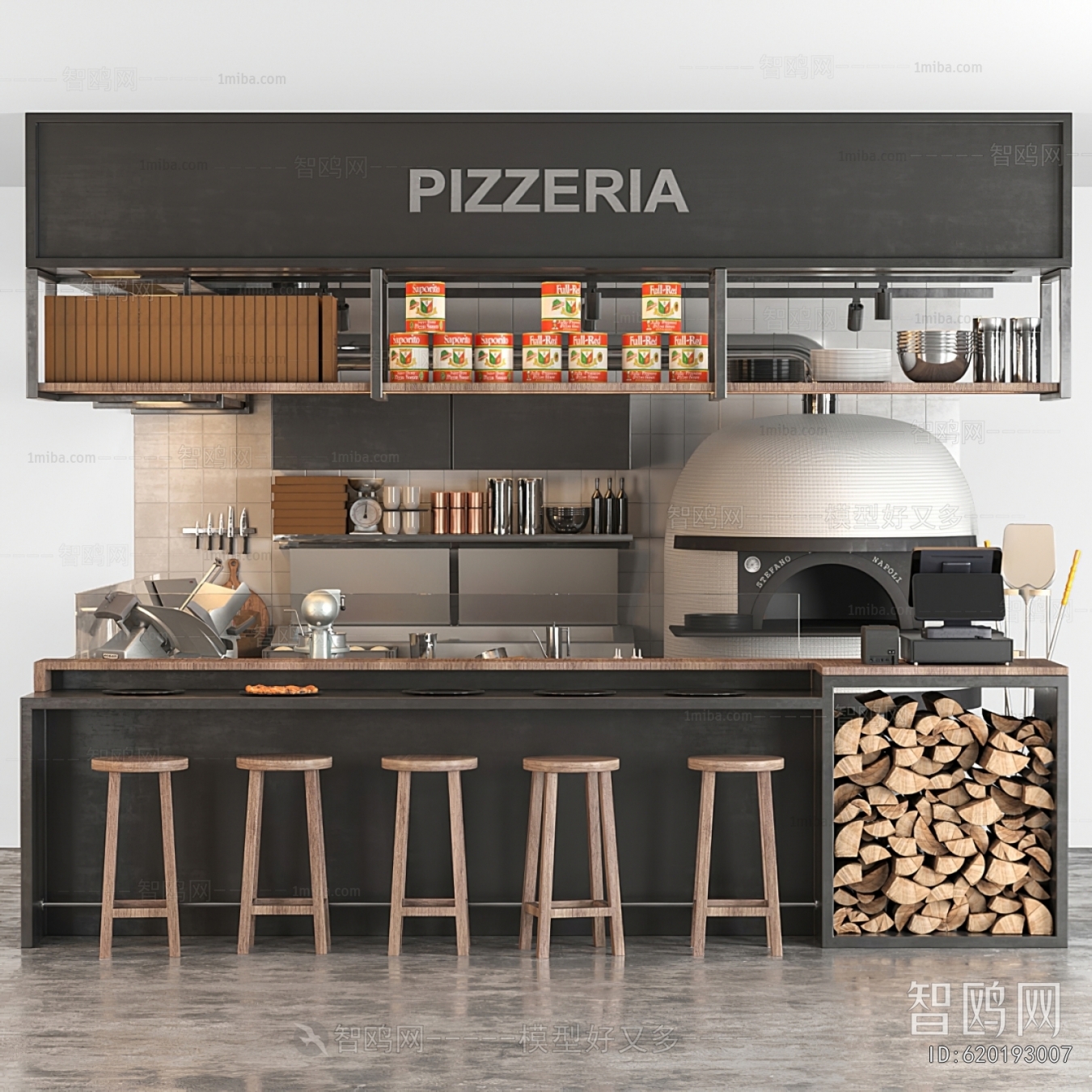 Modern Counter Bar