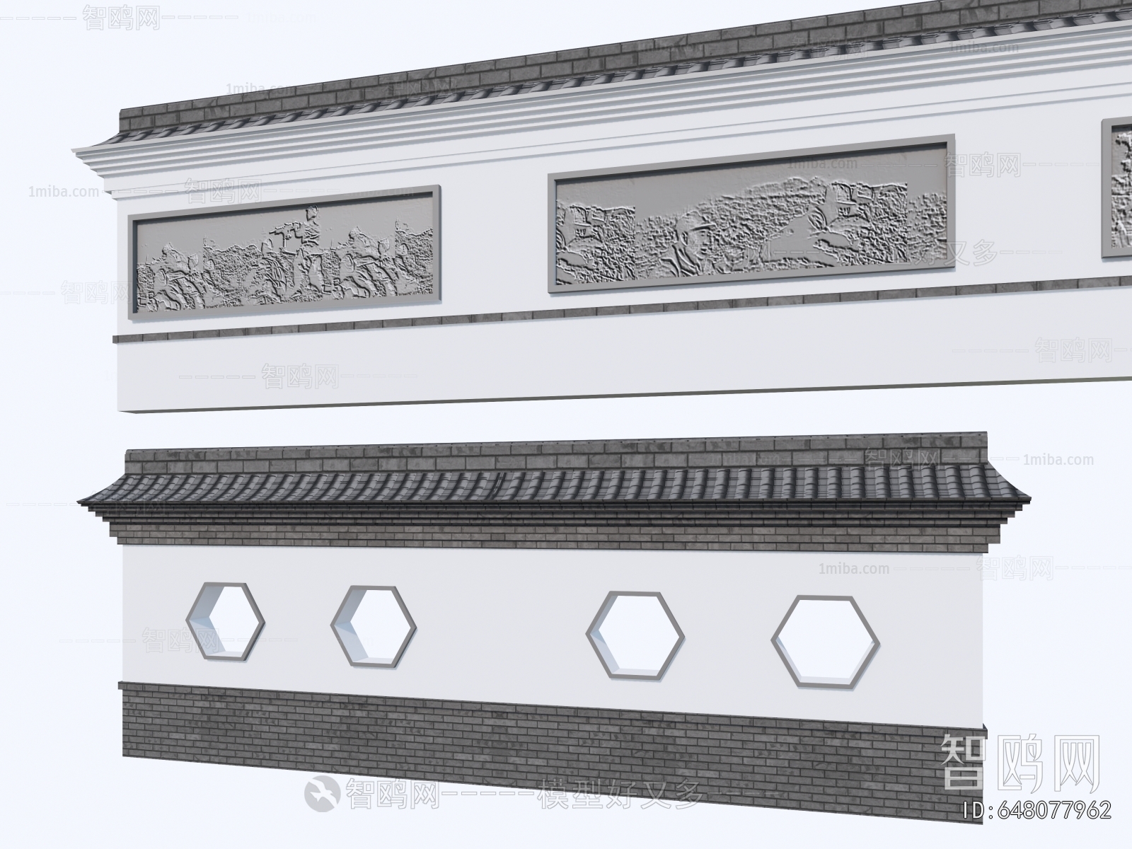 Chinese Style Landscape Wall