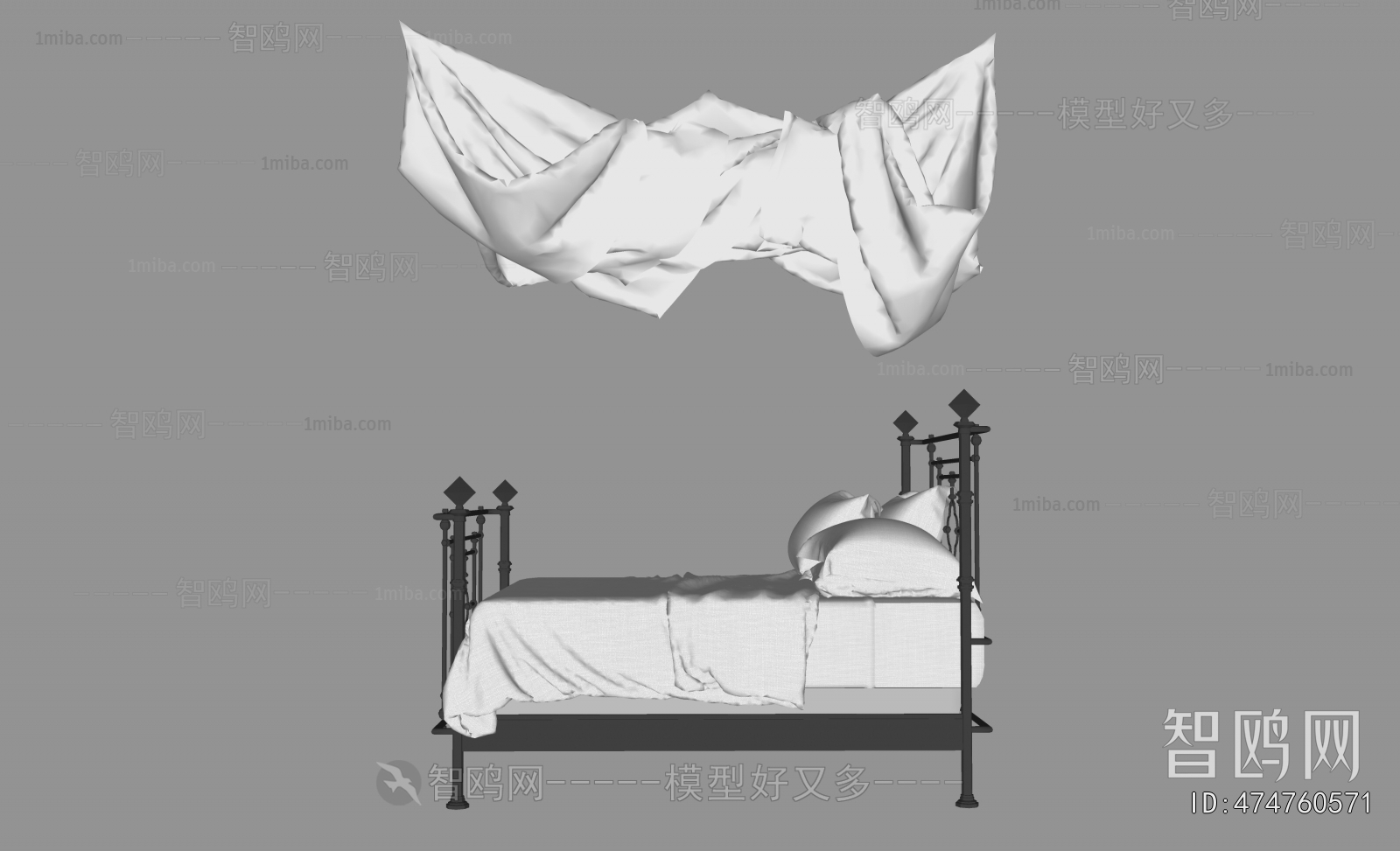 American Style Double Bed