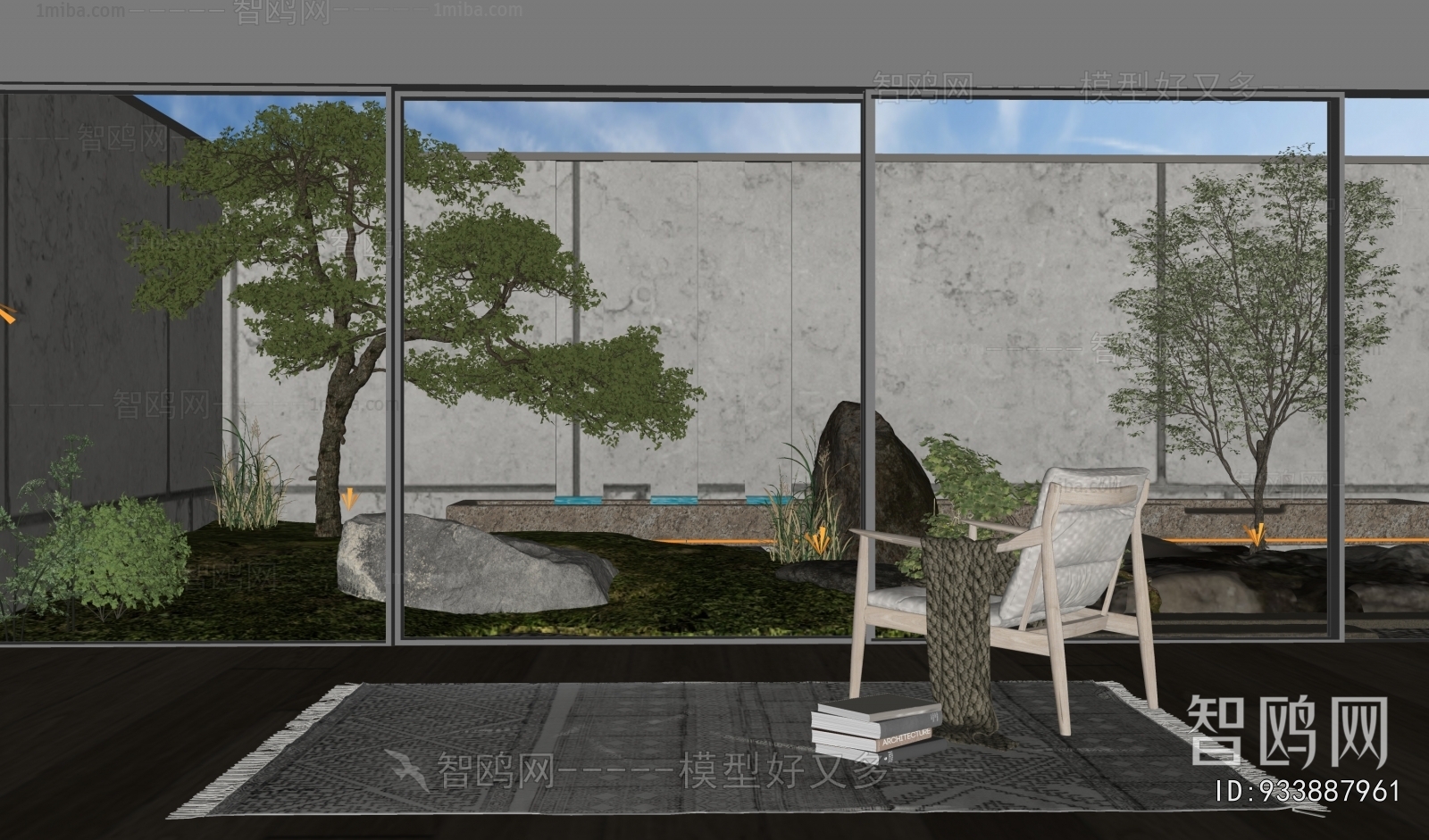 Japanese Style Courtyard/landscape